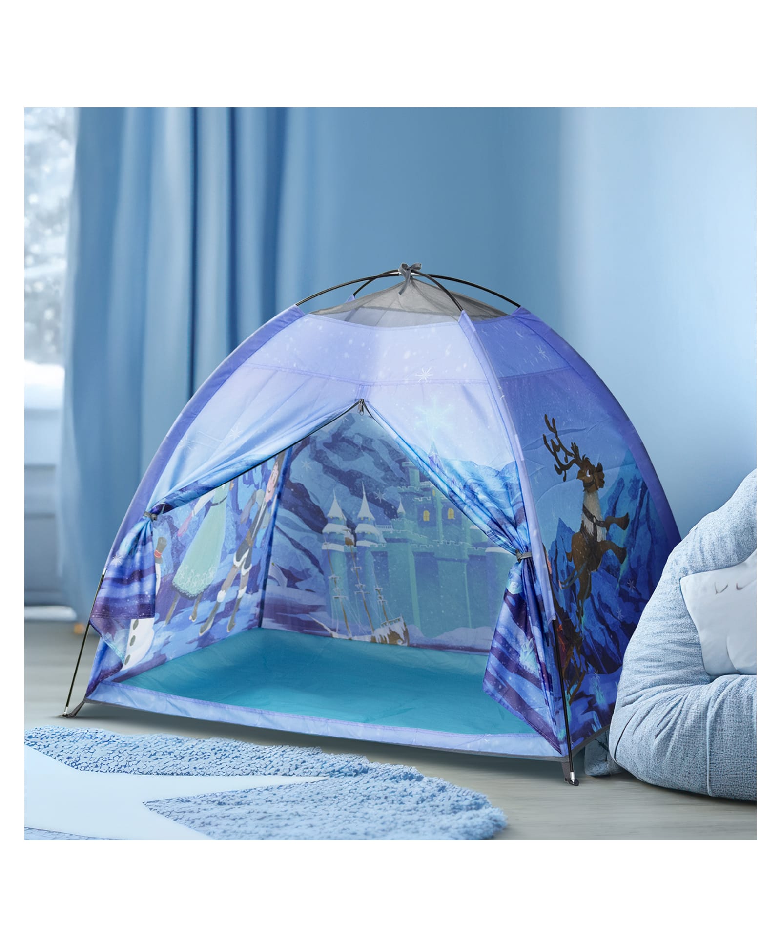 Happy Bear Frozen Tent House - Blue-image-40