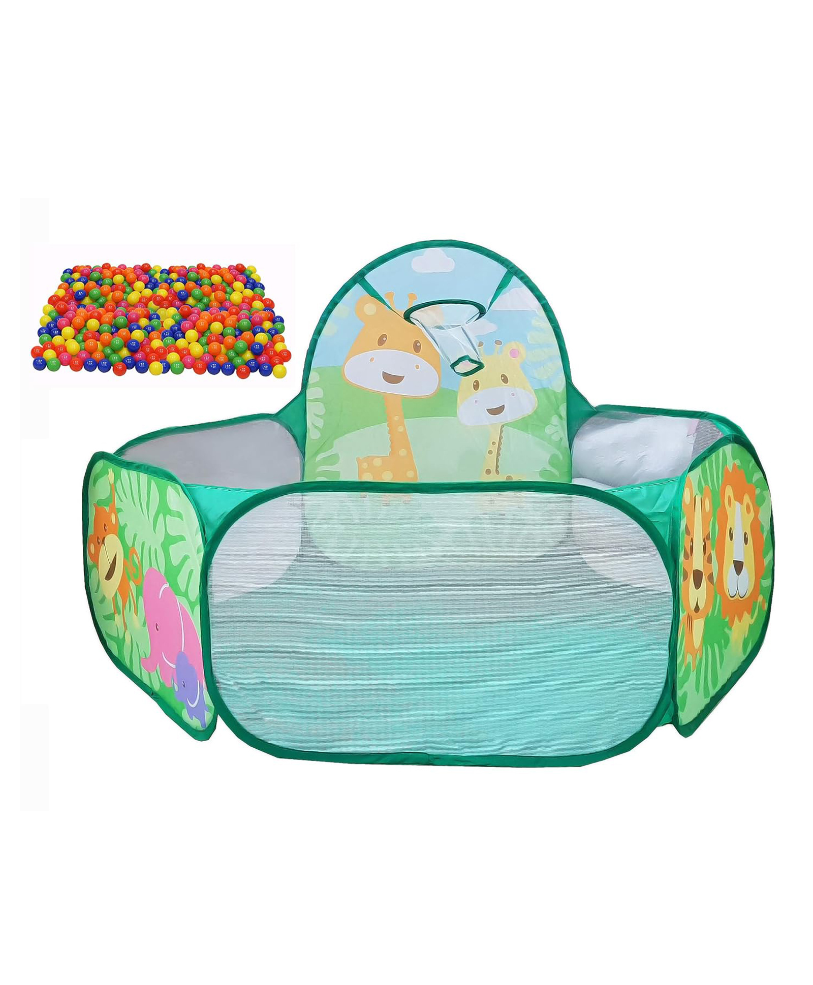 MagicwandLarge Size Deep Sea Ball Pool with 200 Balls for KidsMulti-Colored-image-44