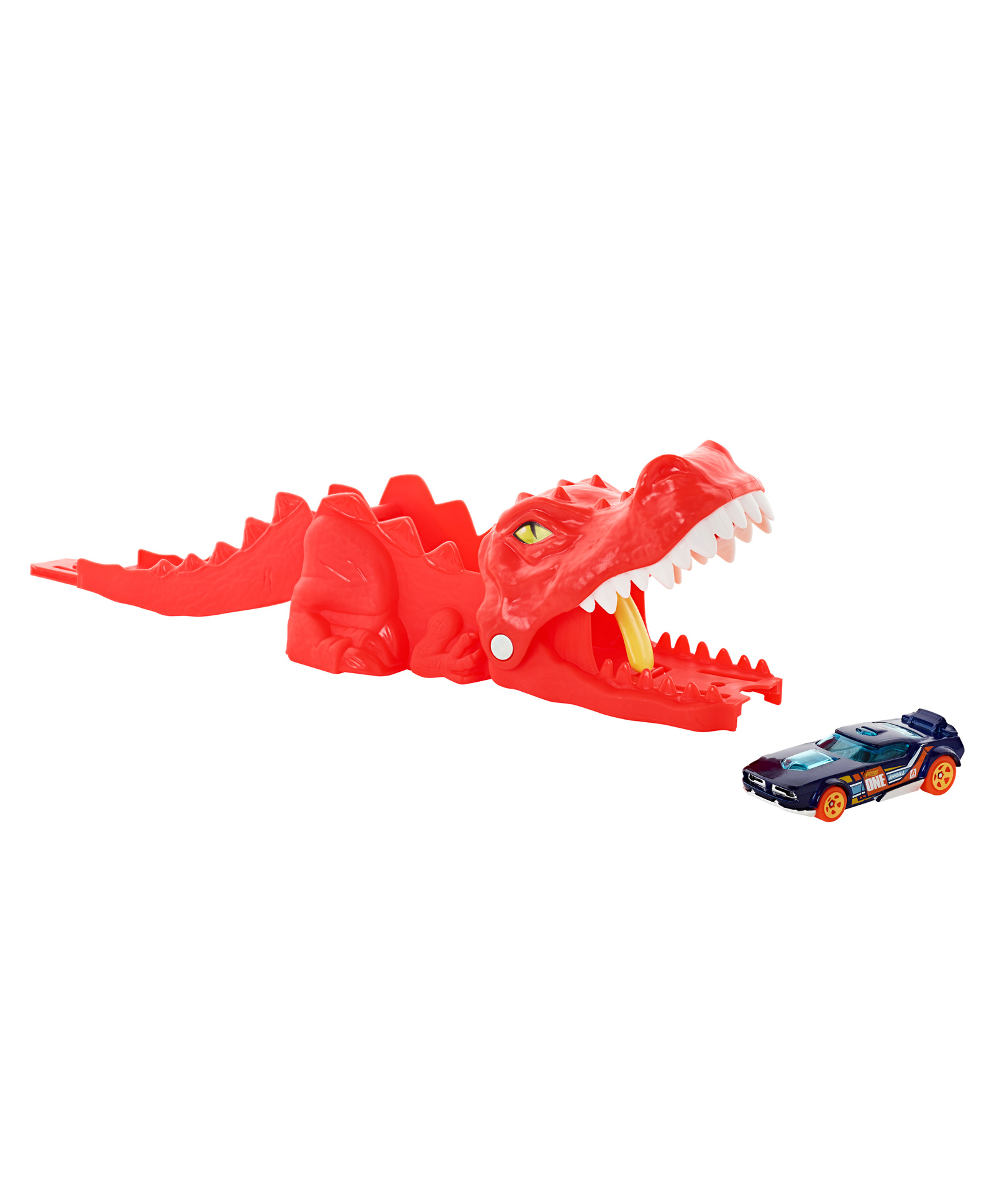 Hot Wheels Dino Launcher Gift Set with One Die Cast Free Wheel 1:64 Scale Hot Wheels Car Color May Vary-image-44