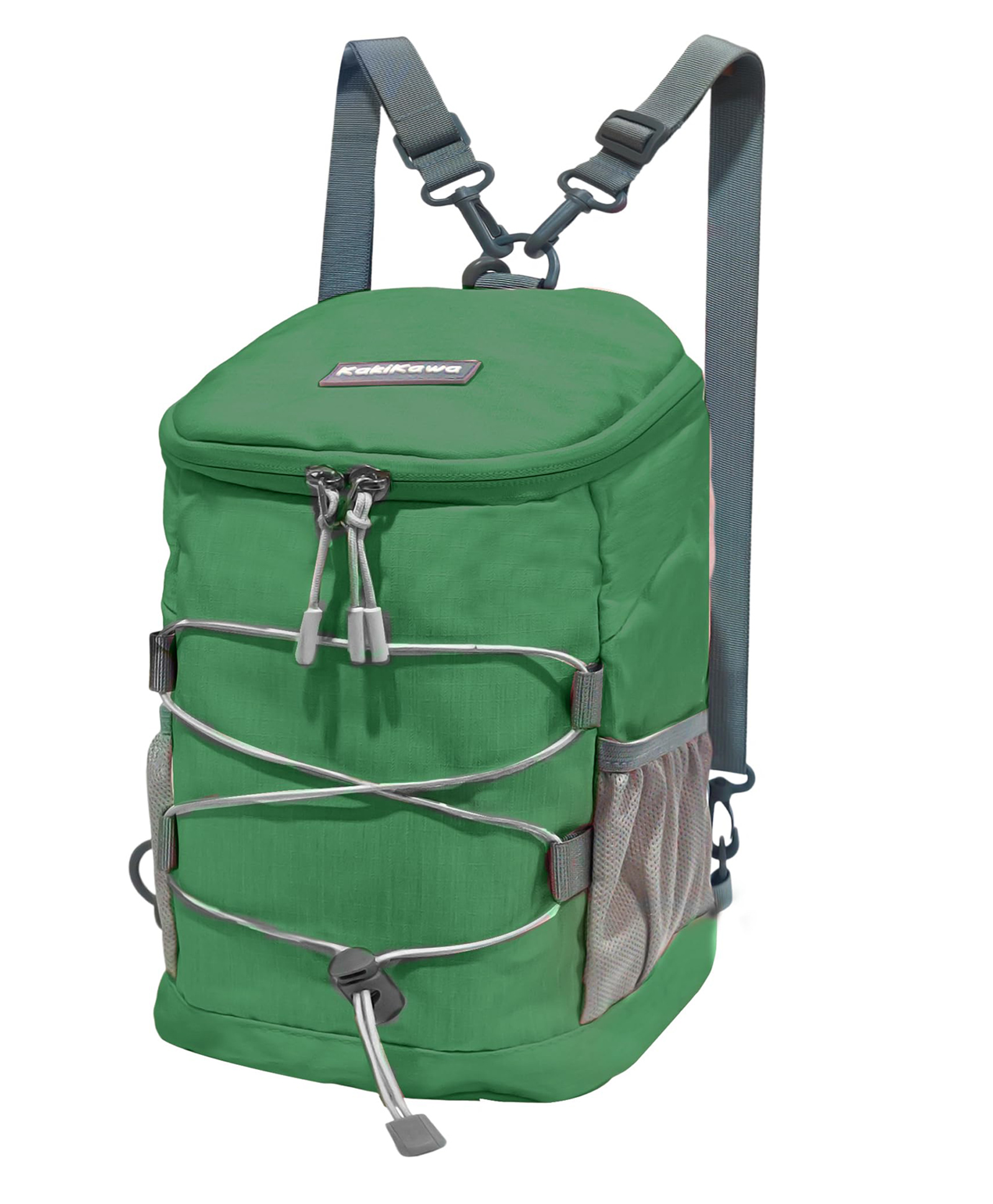 FunBlast Mini Travel Trekking Backpack for Kids Boys & GirlsPreschool Tuition Bag Green - Height 12 Inches-image-49