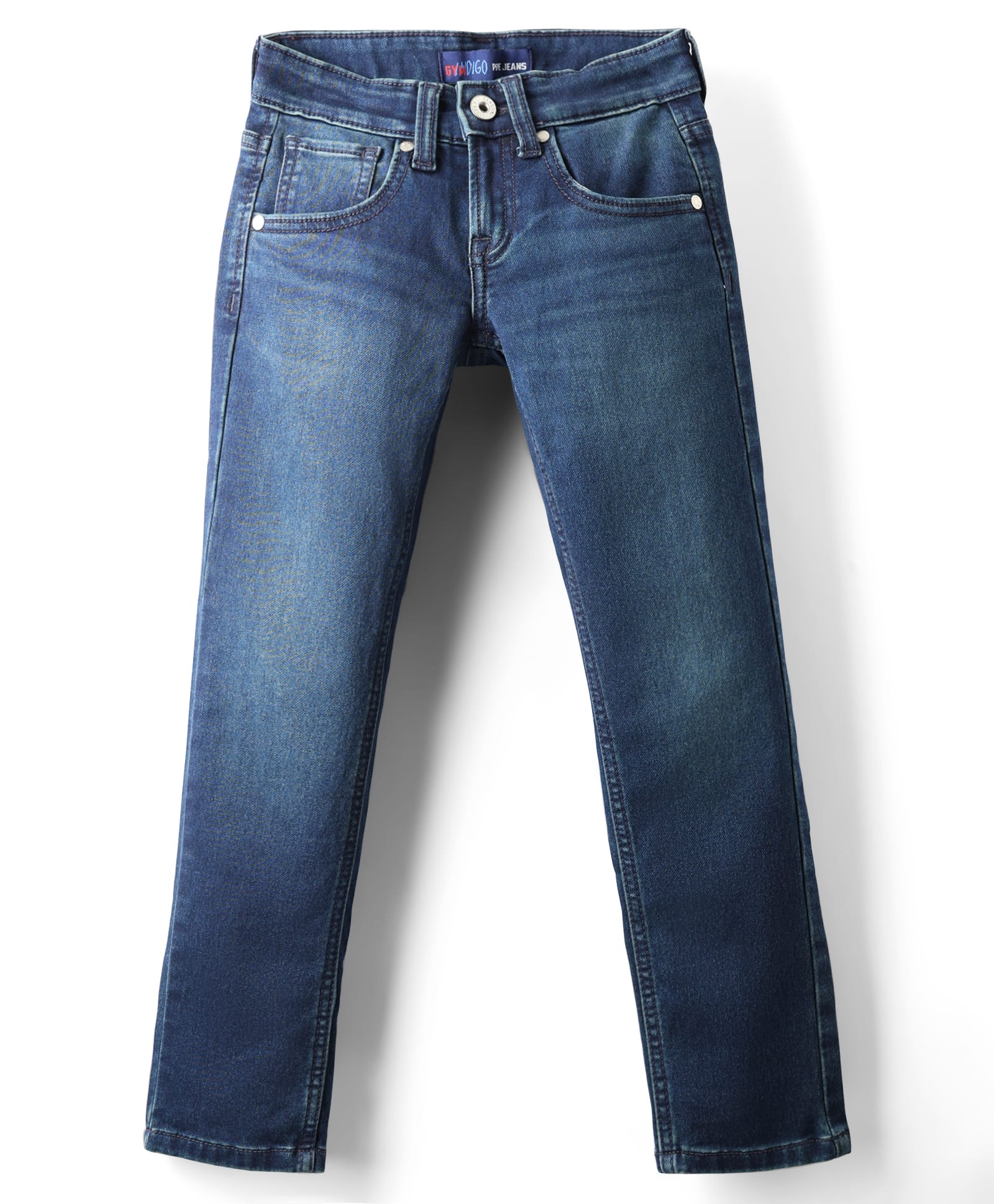 Pepe Jeans Knit Full Length Jeans - Navy Blue-image-43