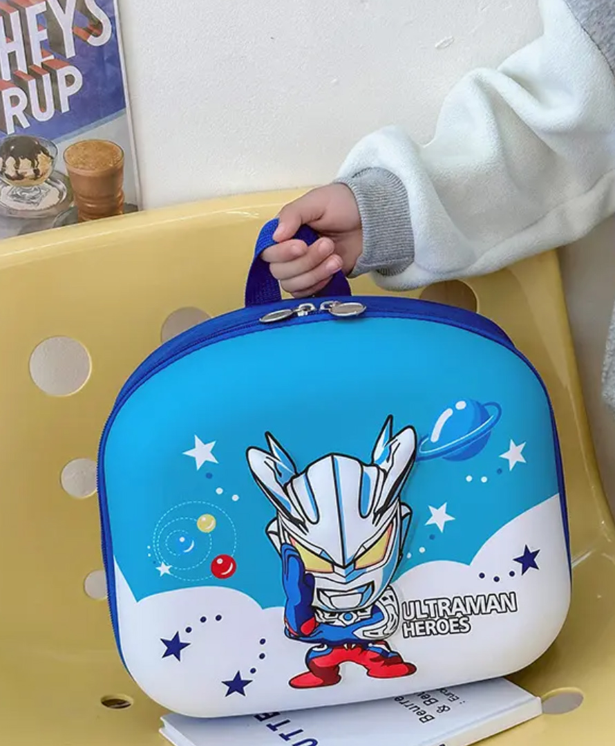 CuddleNest Ultraman-Themed Toddler Backpack Height 9 Inch-image-33