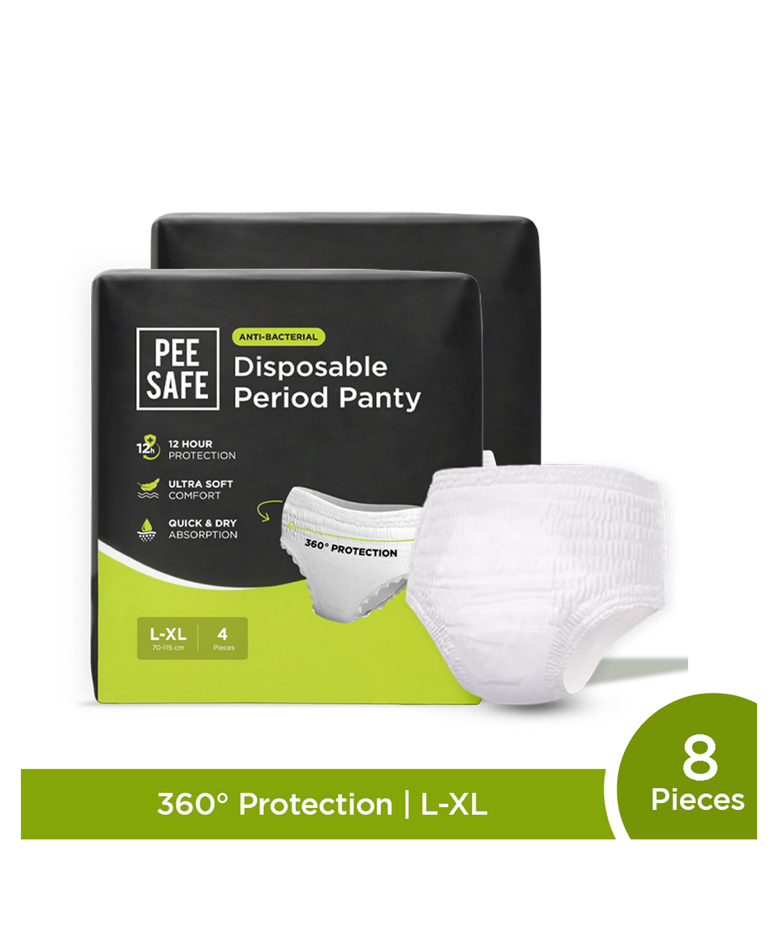 Pee Safe Disposable Period Panty 4N (XL-XXL) - Pack of 2-picture-22