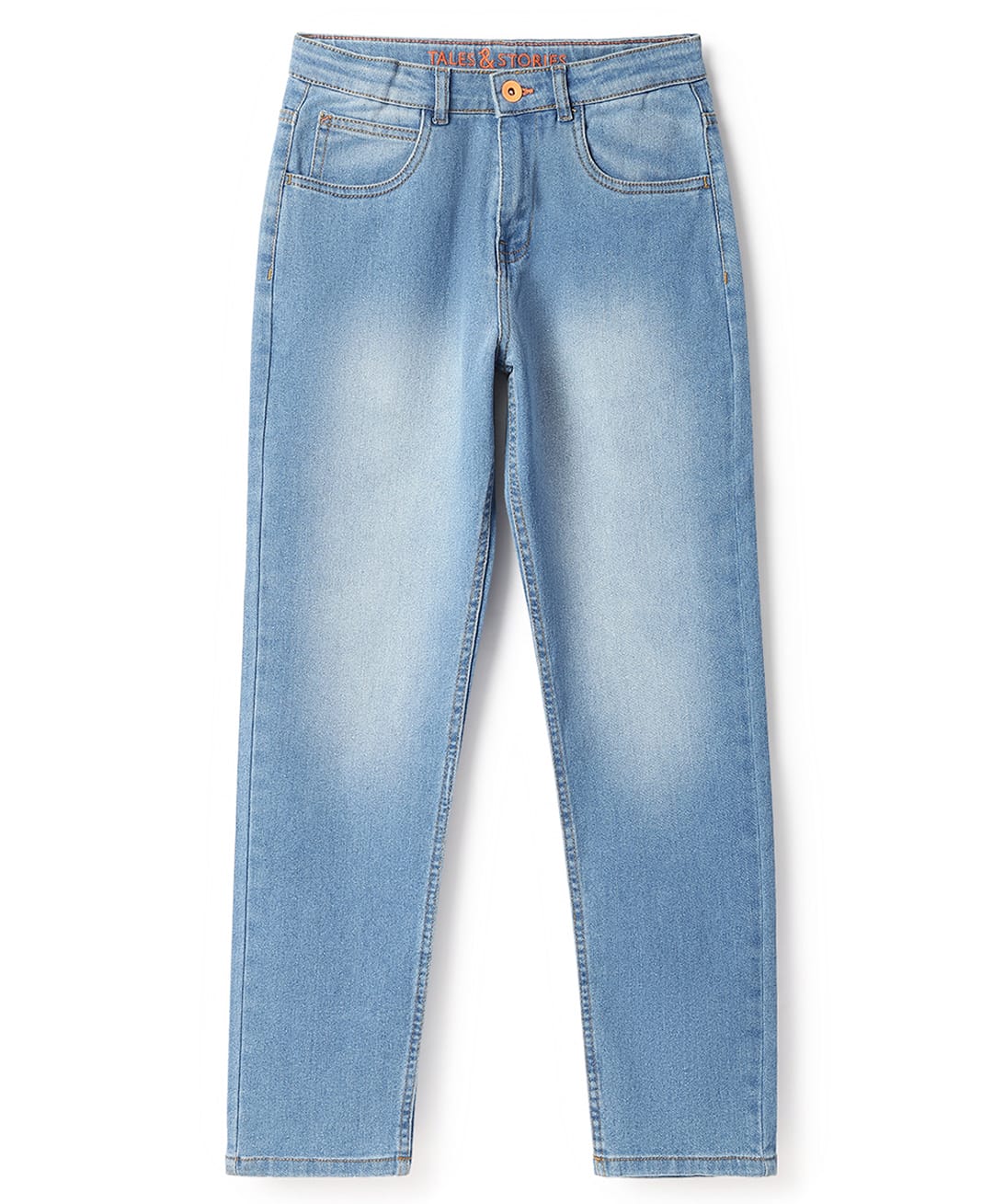 Tales & Stories Denim Mild Washed Jeans - Light Blue-picture-17