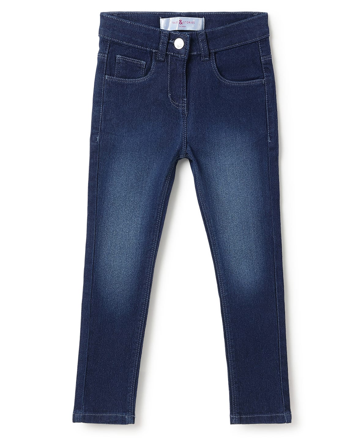 Tales & Stories Denim Mild Washed Jeans - Dark Blue-picture-18