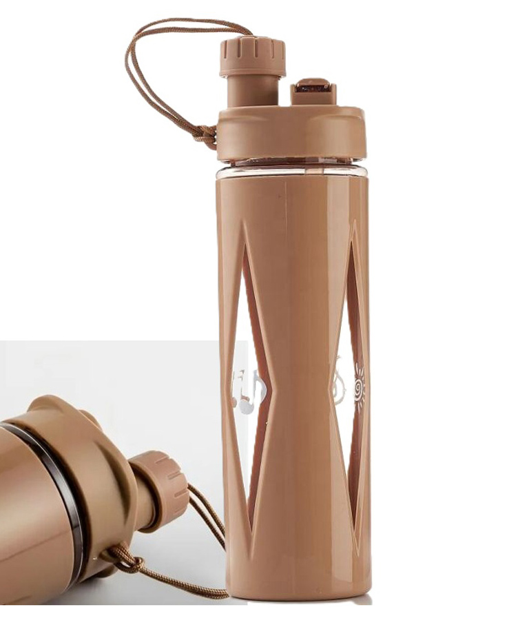 SANJARY Music 2in1 Water Bottle Sipper & Non Sipper With Handle Bottle 580 ml-picture-29