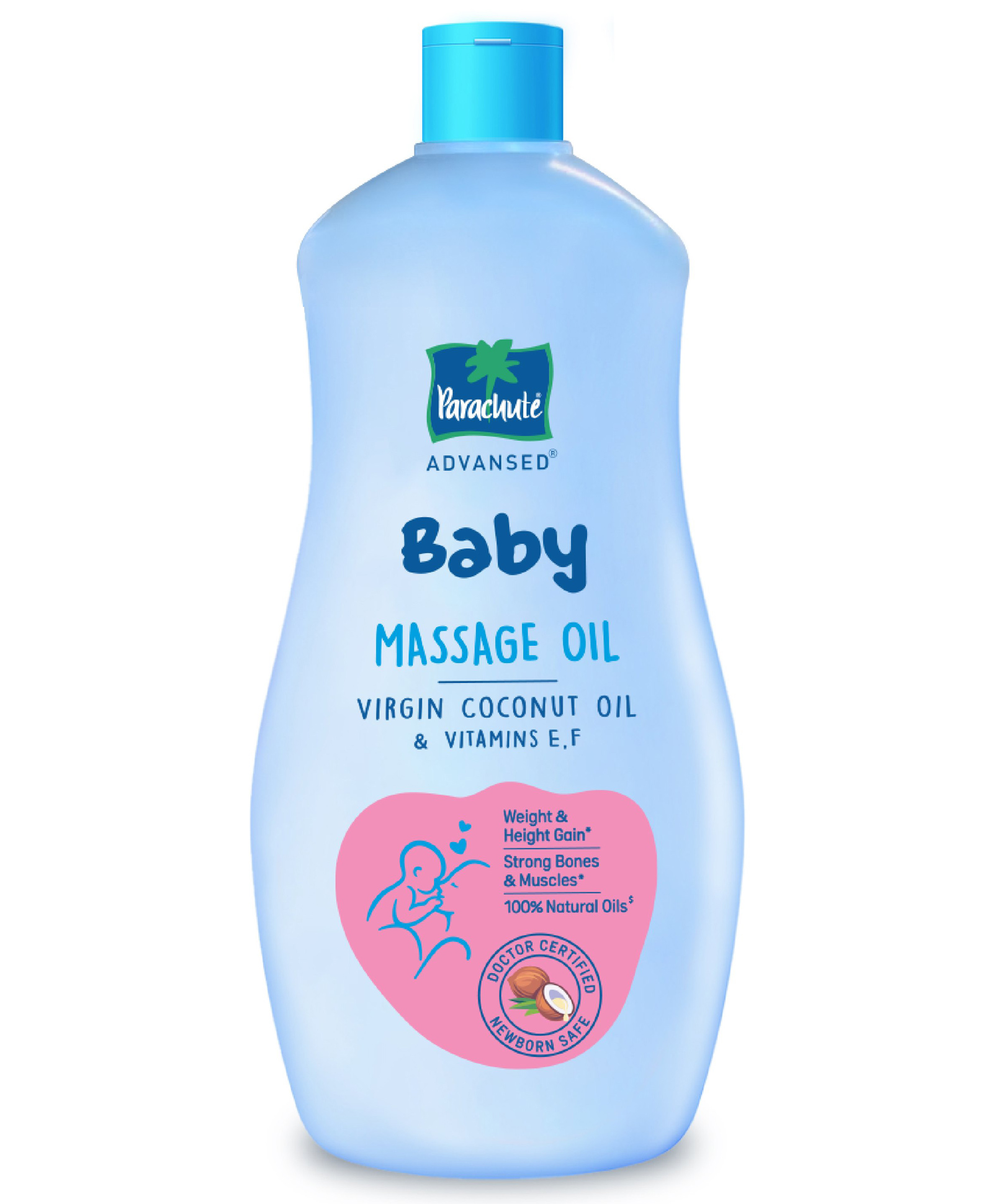 Parachute Advansed Baby 100% Virgin Coconut Baby Massage Oil with Vitamin E & F - 400 ml-picture-27