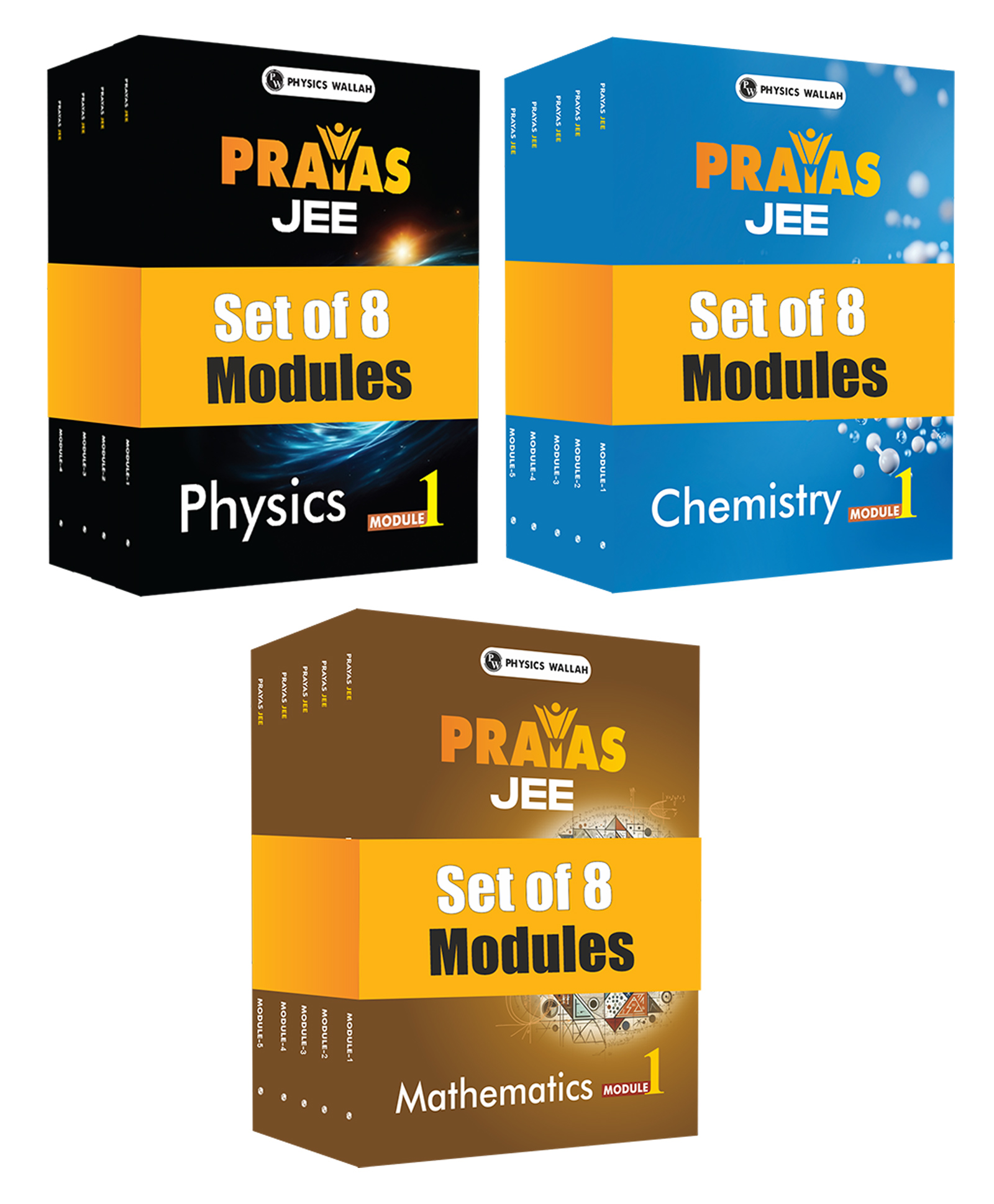 Prayas For JEE Main & Advanced Droppers Physics, Chemistry and Mathematics Modules with Solutions Combo Set of 24 Books (2025 Edition)-image-48