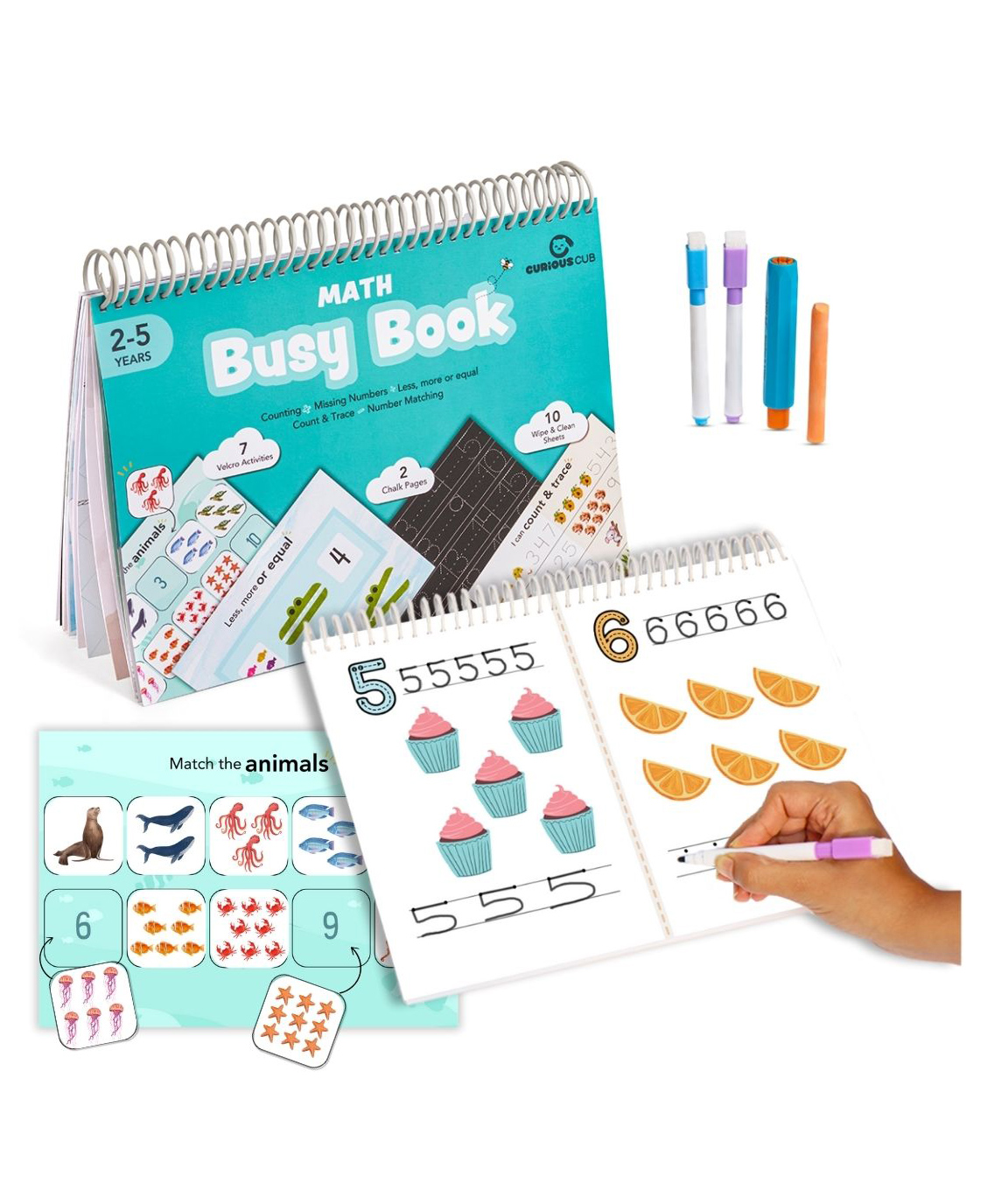curious cub Busy Book Math - English-picture-13