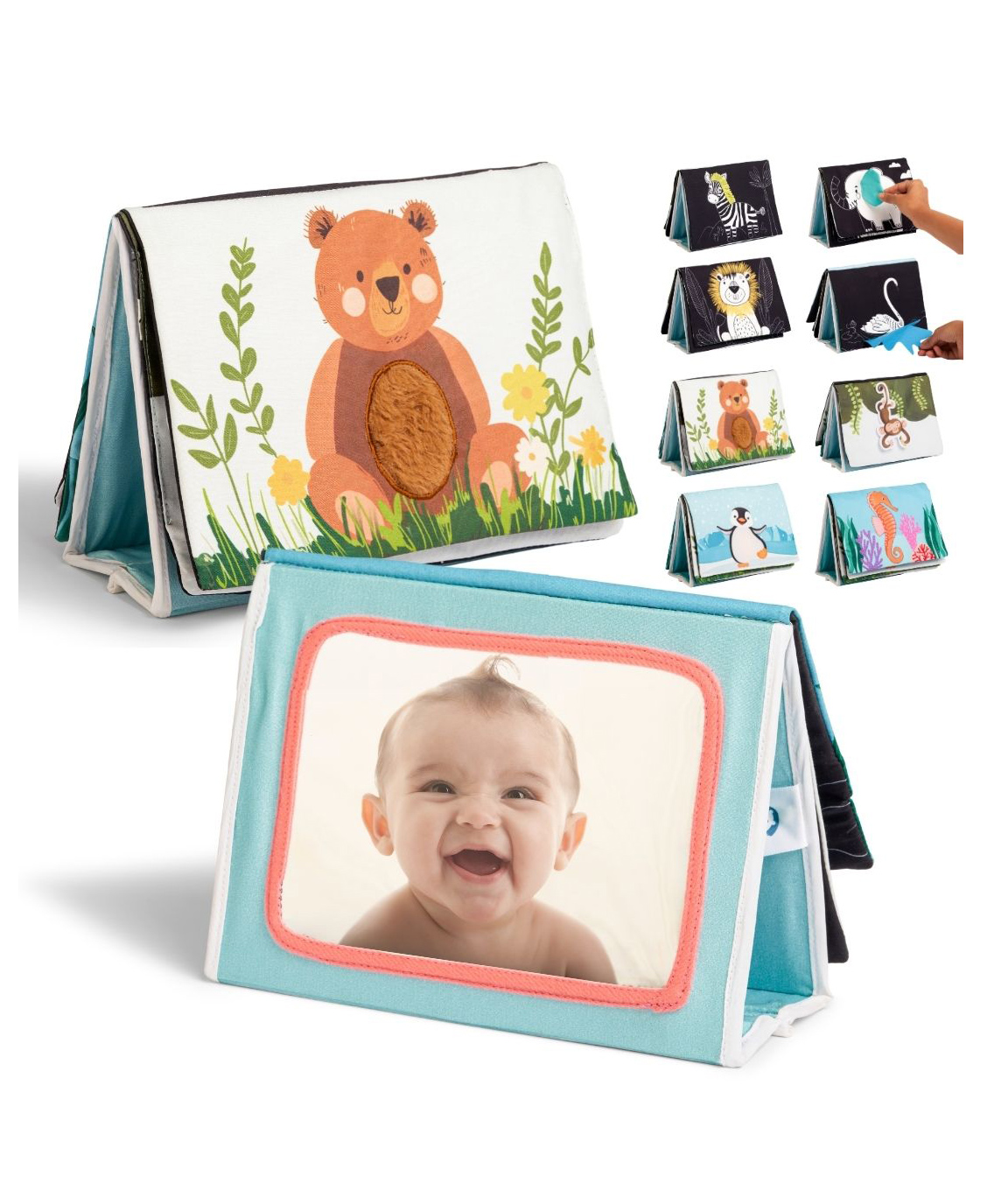 Curious Cub Baby Tummy Time Touch & Feel Book-picture-25