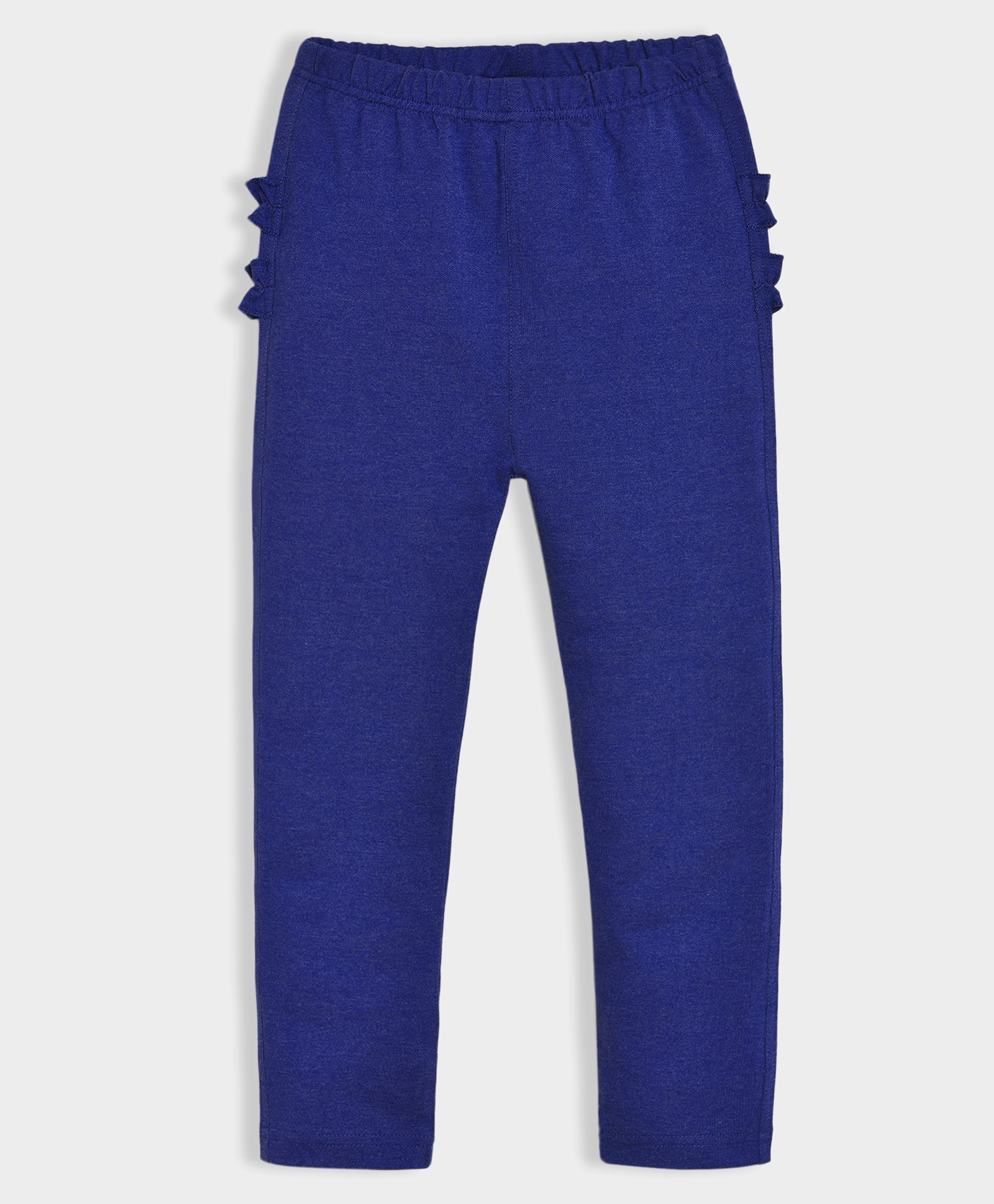 Mi Arcus Back Frill Detailed Leggings - Blue-picture-19