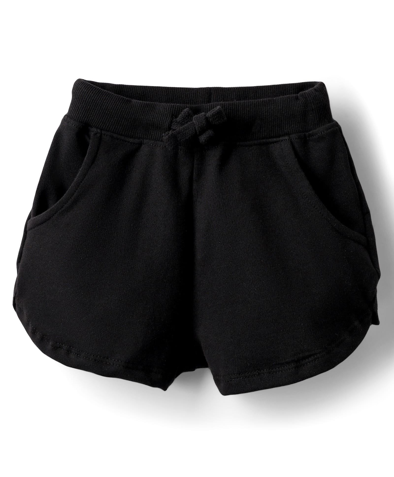 kookie kids india Kookie Kids Woven Above Knee Length Solid Shorts With Pockets - Black-picture-23