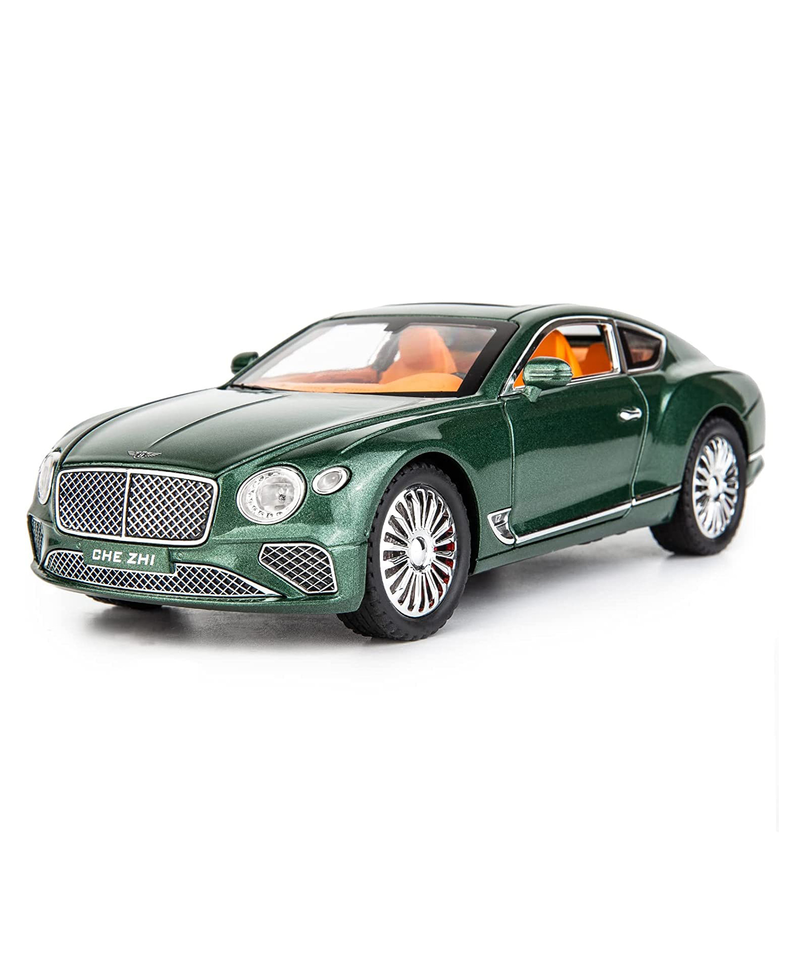 NIYAMAT Bentley Continental GT 1:24 Scale Big Size Diecast Model Alloy Metal Pull Back Toy car with Openable Doors & Light, Music Toy Vehicle for Kids - Colors as Per Stock-picture-19