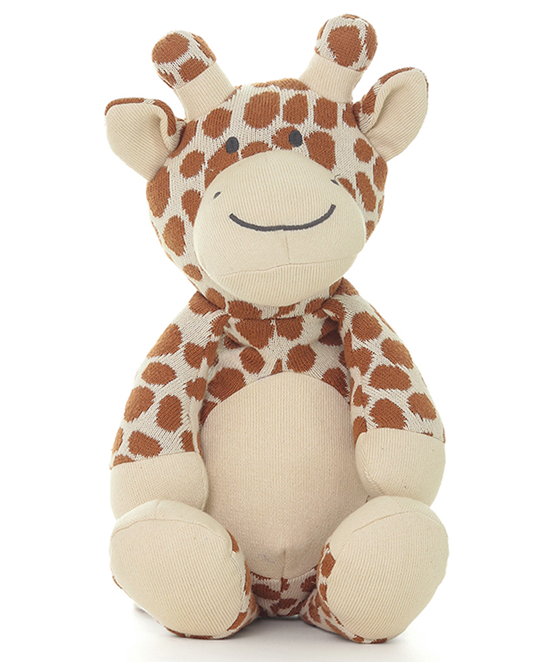 Pluchi Giraffe Natural & Cashew Rust Color Kids Bag/Kids Travel Bag - Height 9.8 Inches-image-3