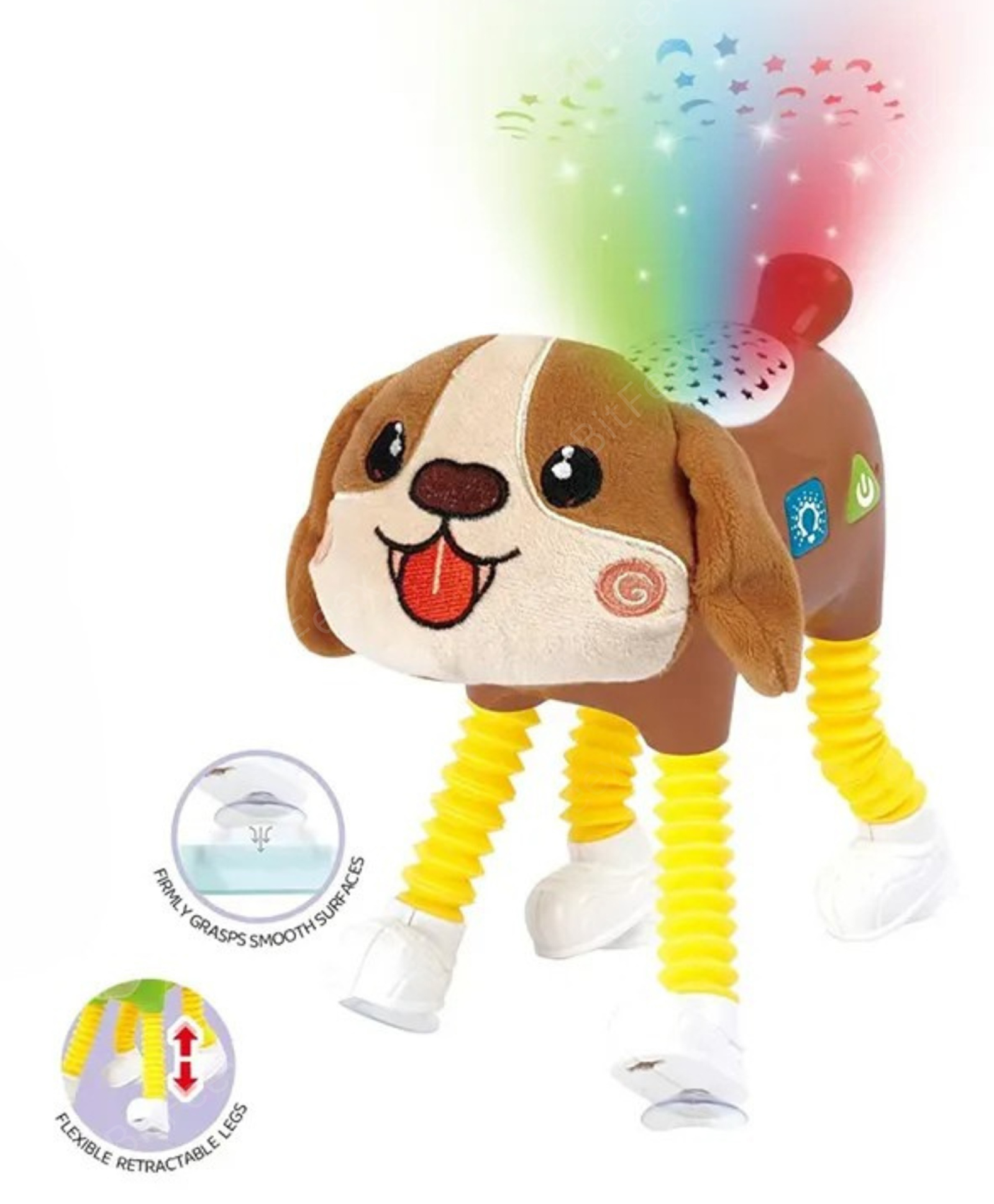BitFeex Function Animal Toy Dog | soft toys | Galaxi Projector | Musical toys | fidget toy-picture-25