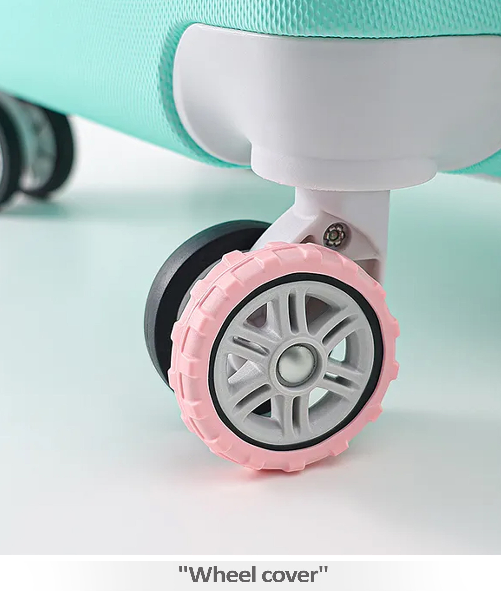 fab n funky Luggage Wheel Covers - Pink-picture-25