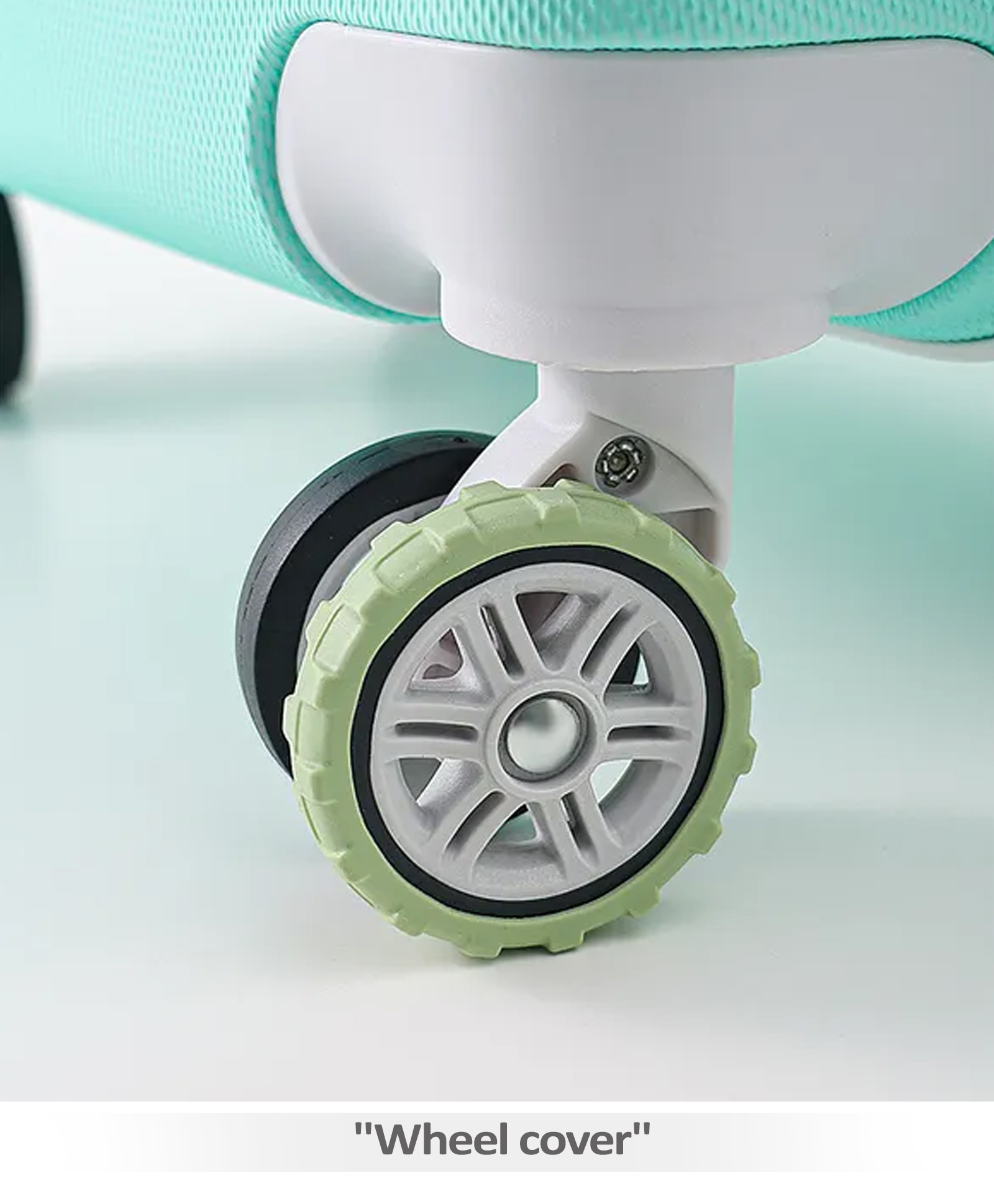 fab n funky Luggage Wheel Covers - Green-picture-27