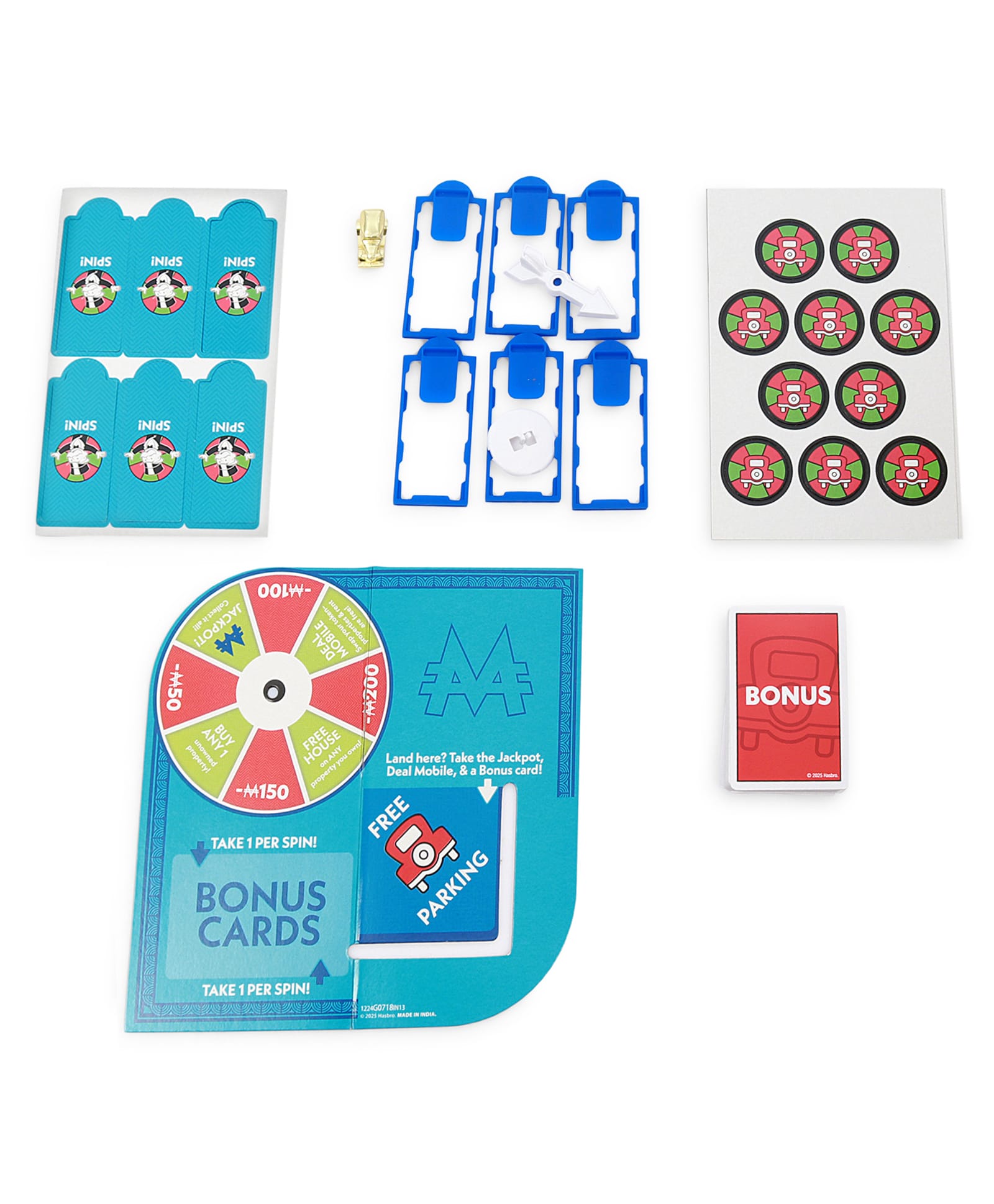 MONOPOLY Free Parking Jackpot Expansion Board Games - Multicolour