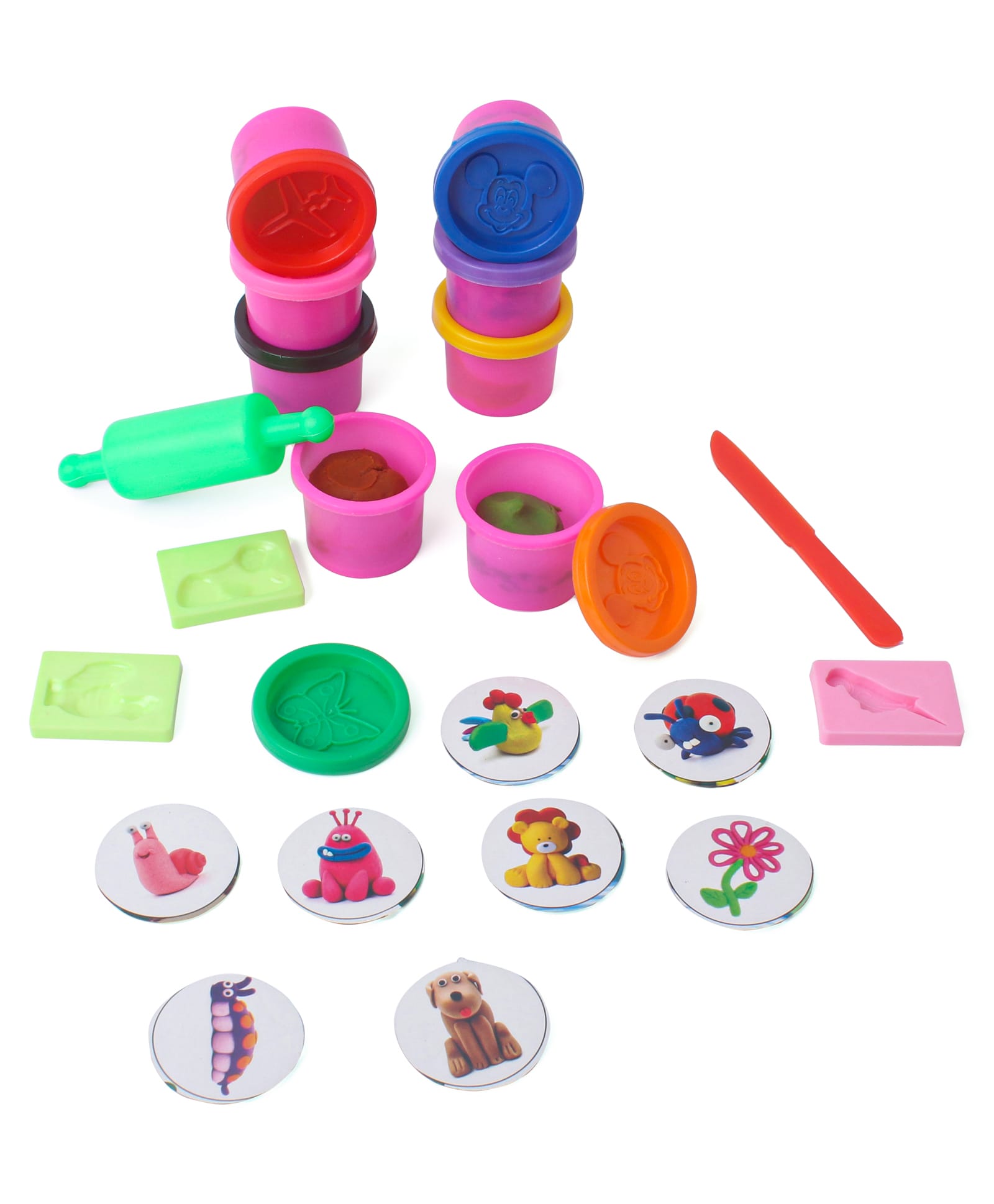 Prime Creative Dough Set Of 8 - Multicolour-picture-14