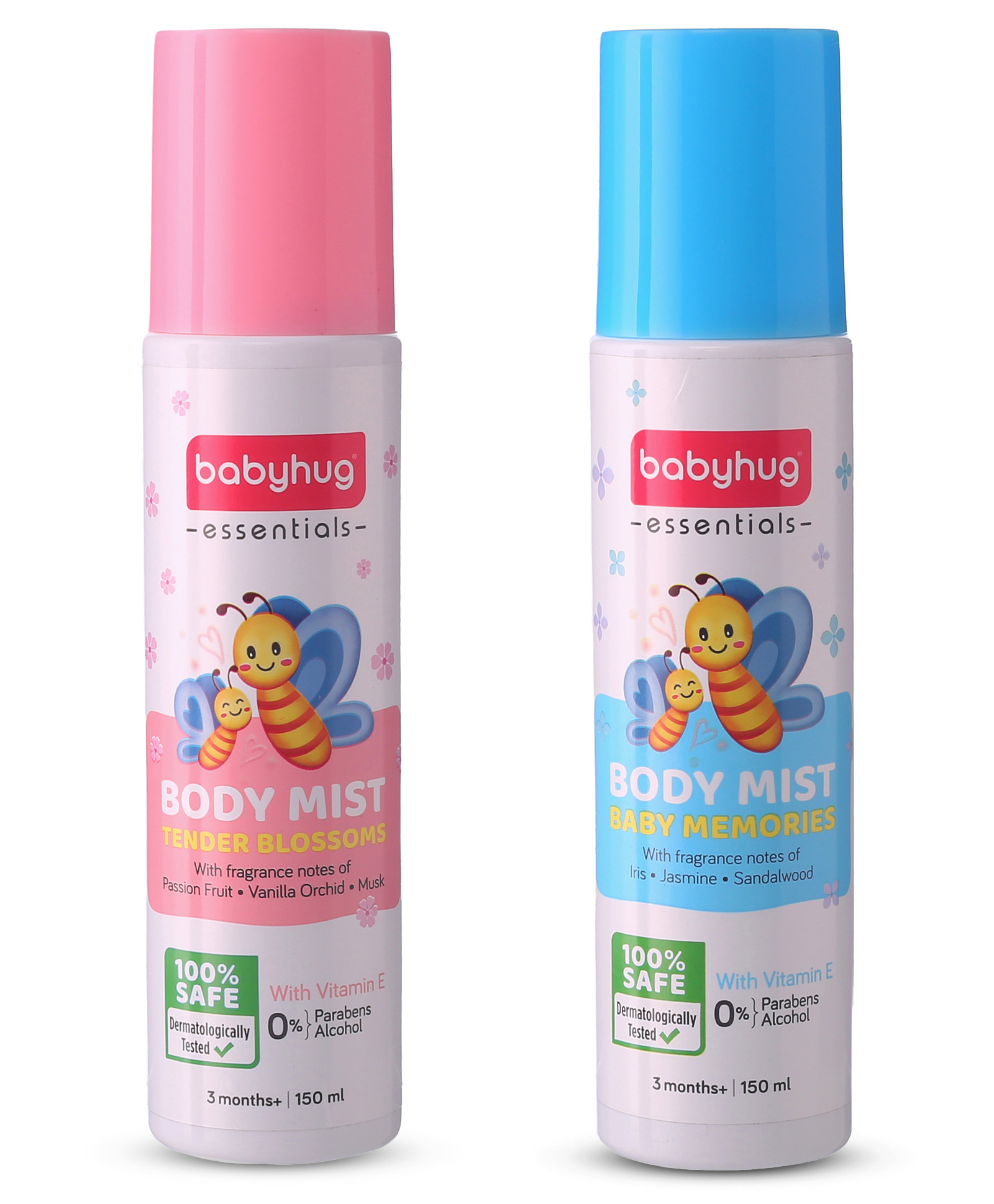 Babyhug Baby Body Mist Pack Of 2 - 150 ml Each-image-2