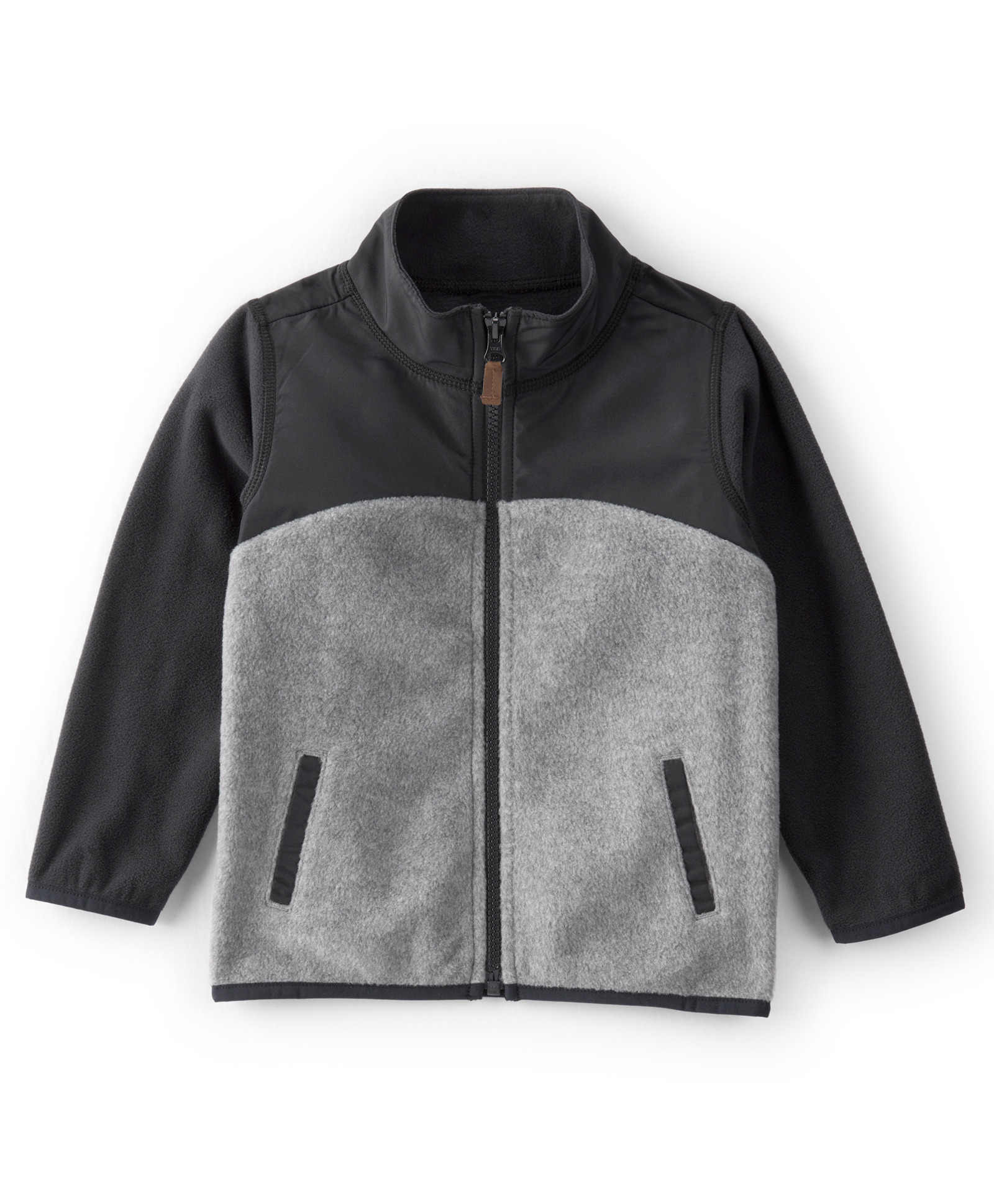 Carter's Knit Full Sleeves Sweat Jacket With Cut & Sew Design - Grey-picture-26