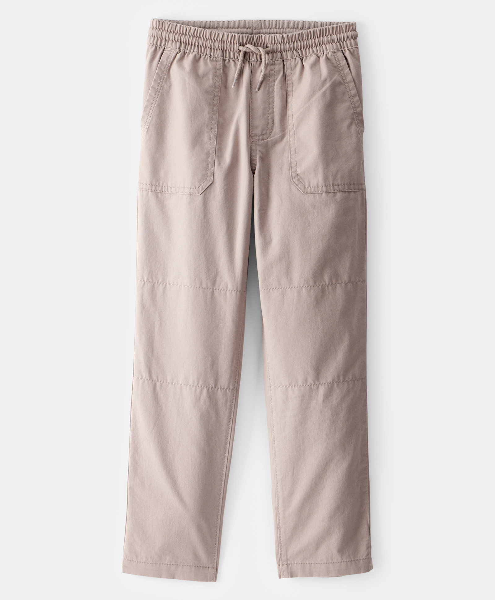 Carter's Cotton Blend Knit Ankle Length Solid Color Trouser - Khaki-picture-24