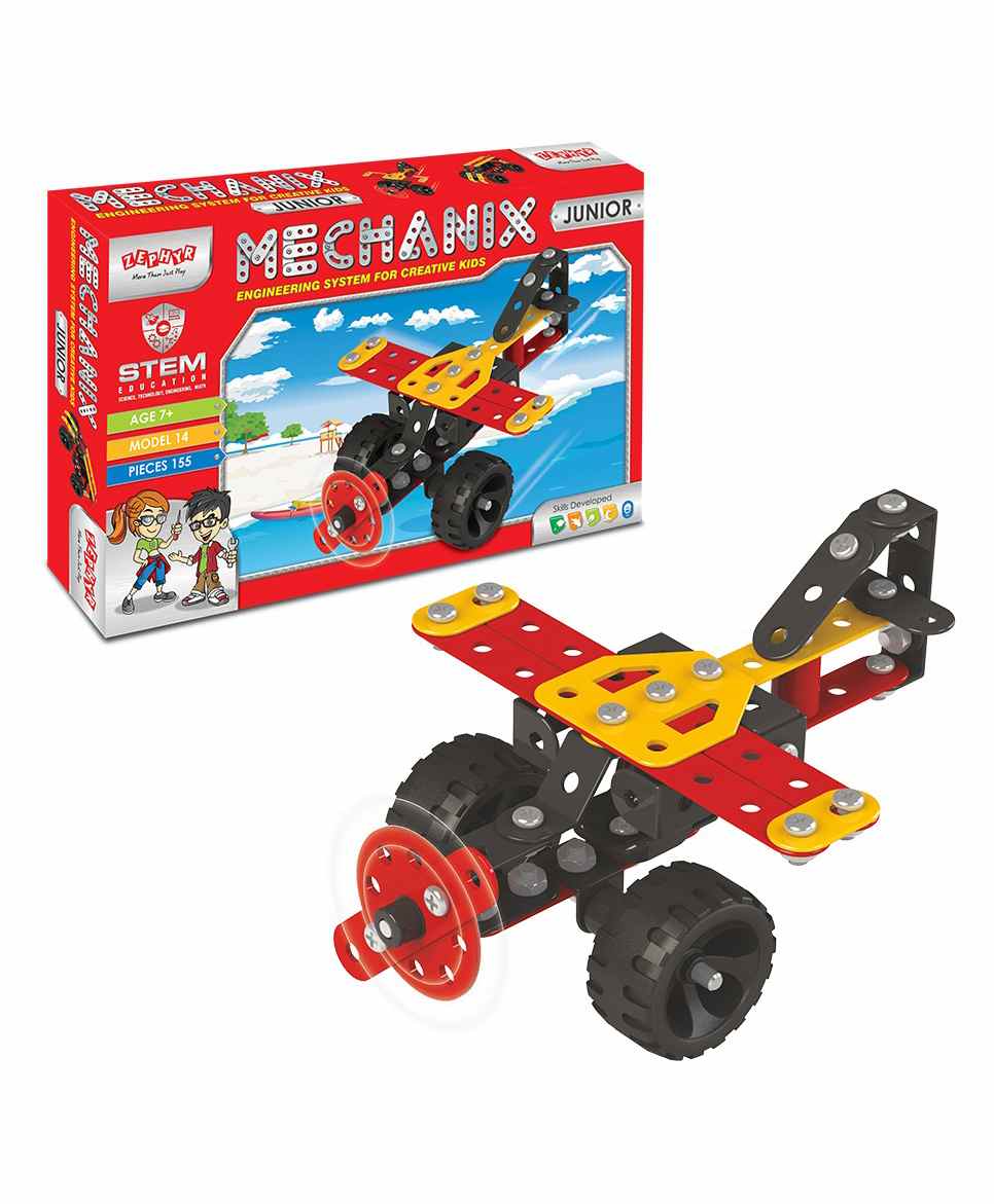 Zephyr Metal Mechanix Junior Multicolor - 155 Pieces-image-44