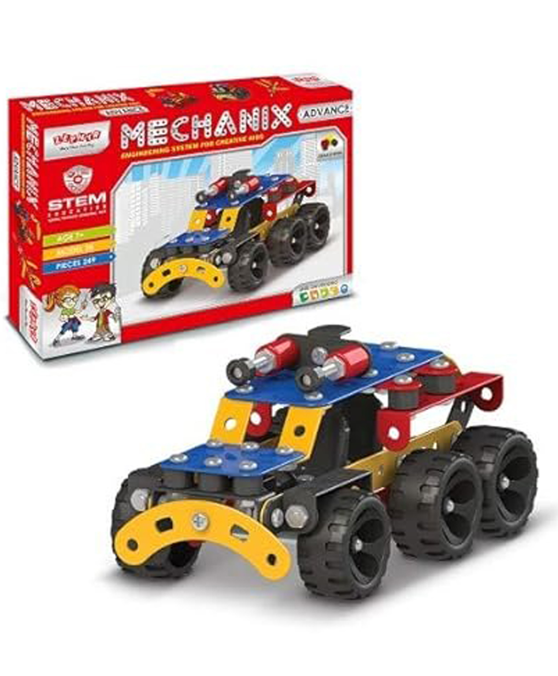 Zephyr Metal Mechanix Advance Multicolor - 249 Pieces-image-49