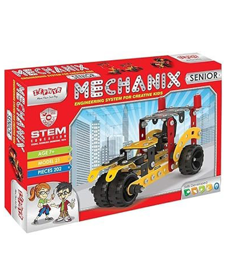 Zephyr Metal Mechanix Senior Multicolor - 202 Pieces