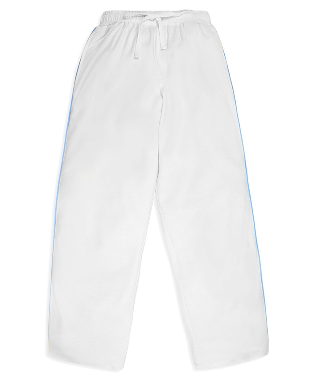 My Milestones Cotton Knit Side Taped Pant - White-image-28