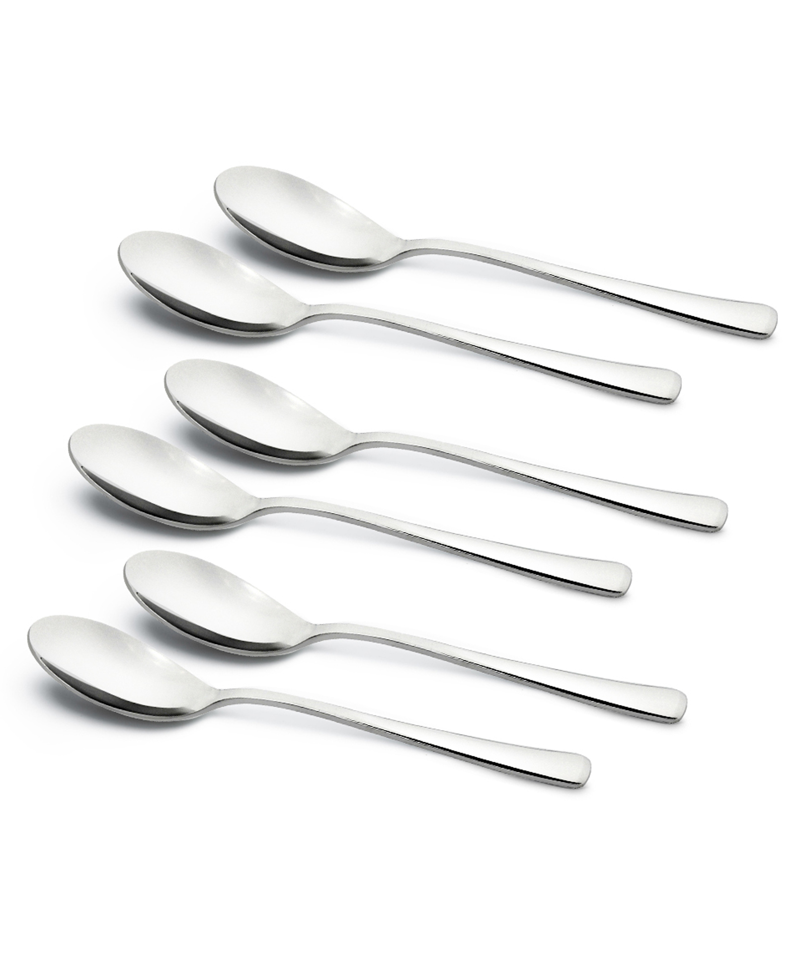 Bergner BE Essentials Lucia Stainless Steel 6 Pcs Spice Spoon Set, 11.4cm Long Spoon (Silver)-image-23
