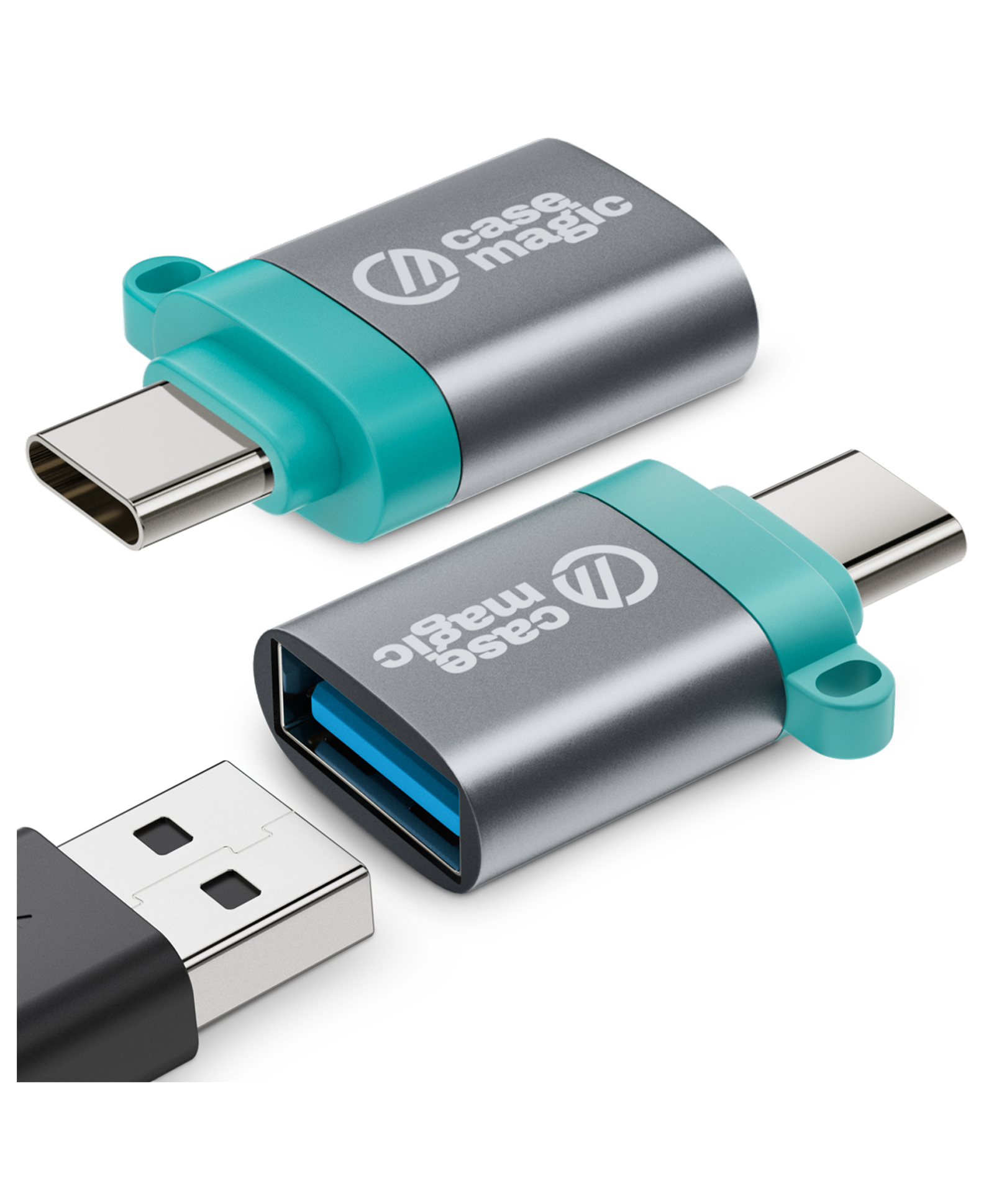 case-magic USB C to USB A 3.0 Female OTG Adapter Converter| 15W Fast Charging, 5Gbps Data Speed, Aluminum Shell Connector for Smartphones, Laptops, Tablets, Chargers, MacBook & All Type C Devices-image-27