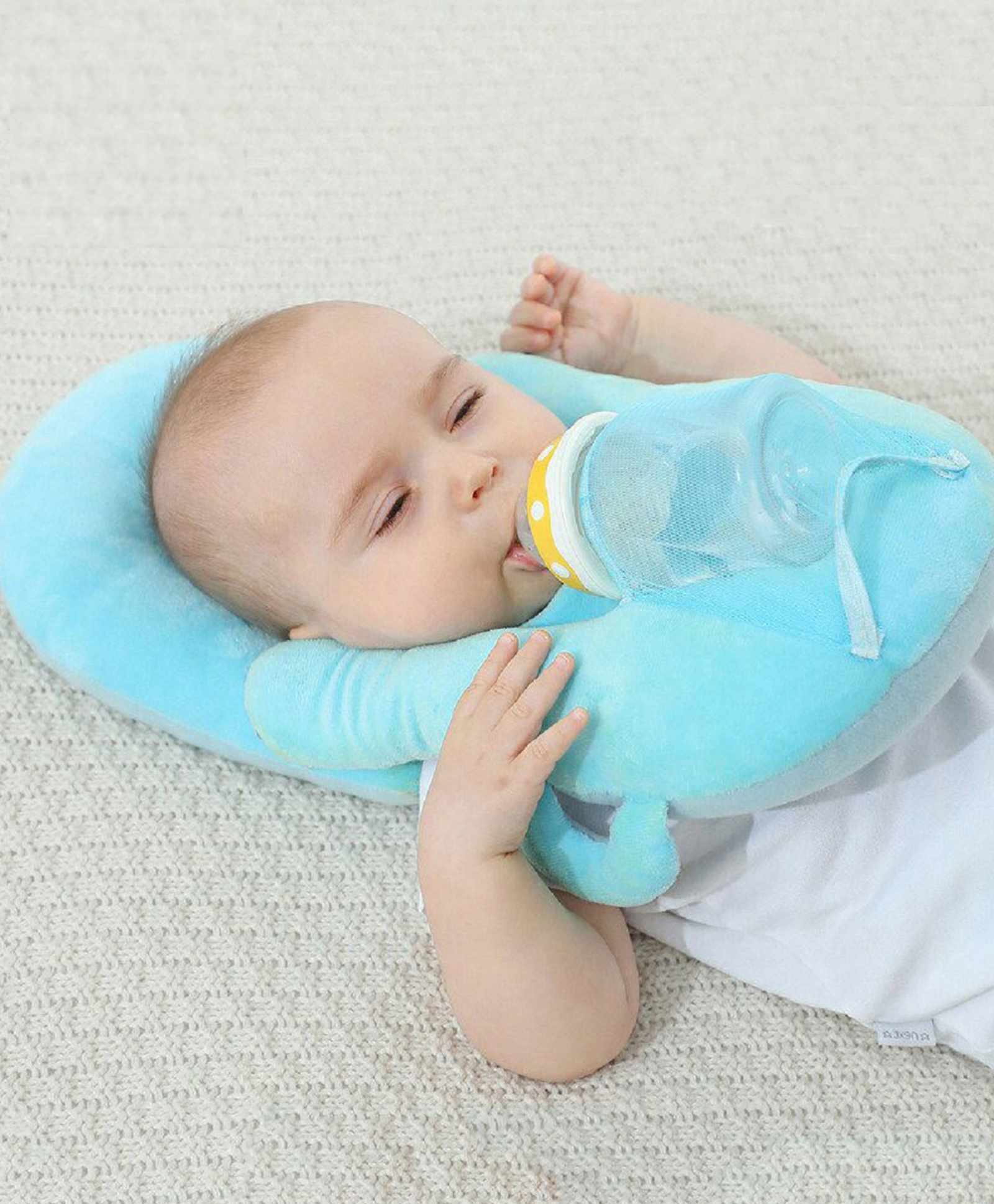 numum Mustard Seed Pillow for New Born Baby, Ideal for Round Head Shaping Seed Pillow for 0 to 12 Months Babies (Grey Seed Pillow) ( color and design may vary)-image-9