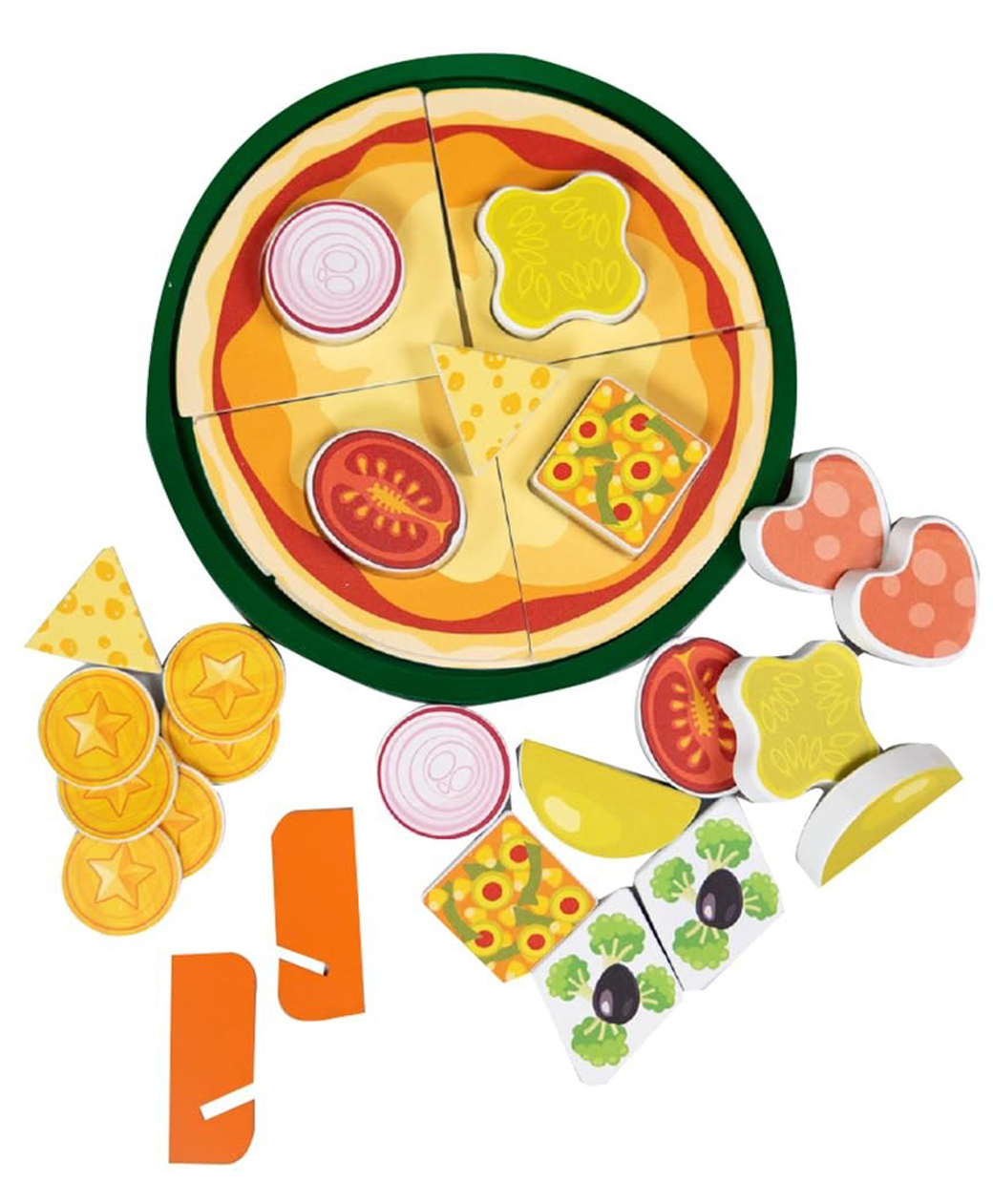 Eduspark Wooden Pizza Cutting Set for Age Above 3 Years Wooden Educational Learning Toys-image-35