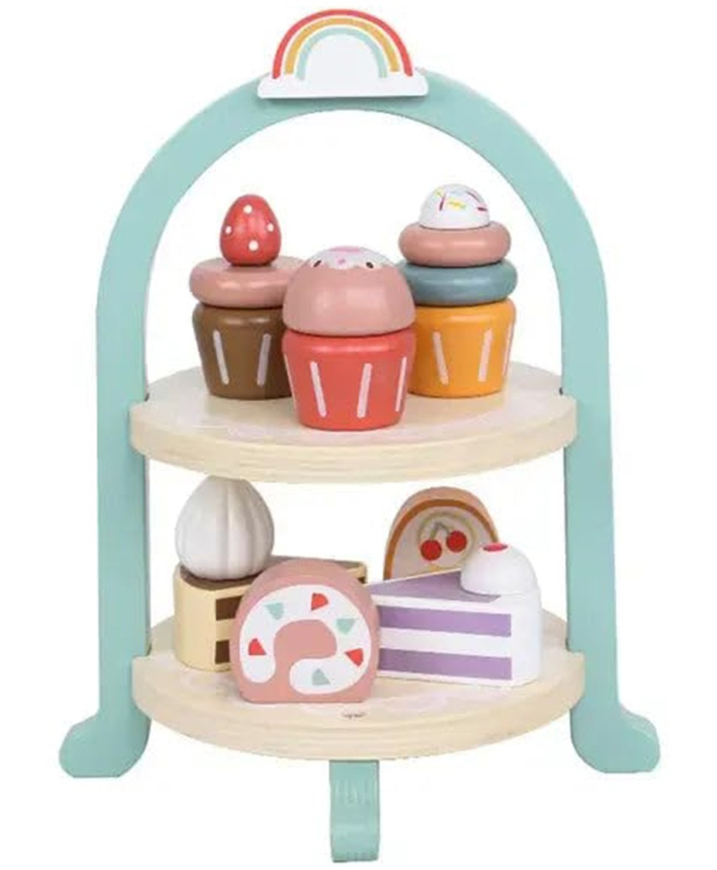 Eduspark My Little Cake Pop Shop Wooden Toy Wooden kids Pretend Play Set - Multicolor-image-33