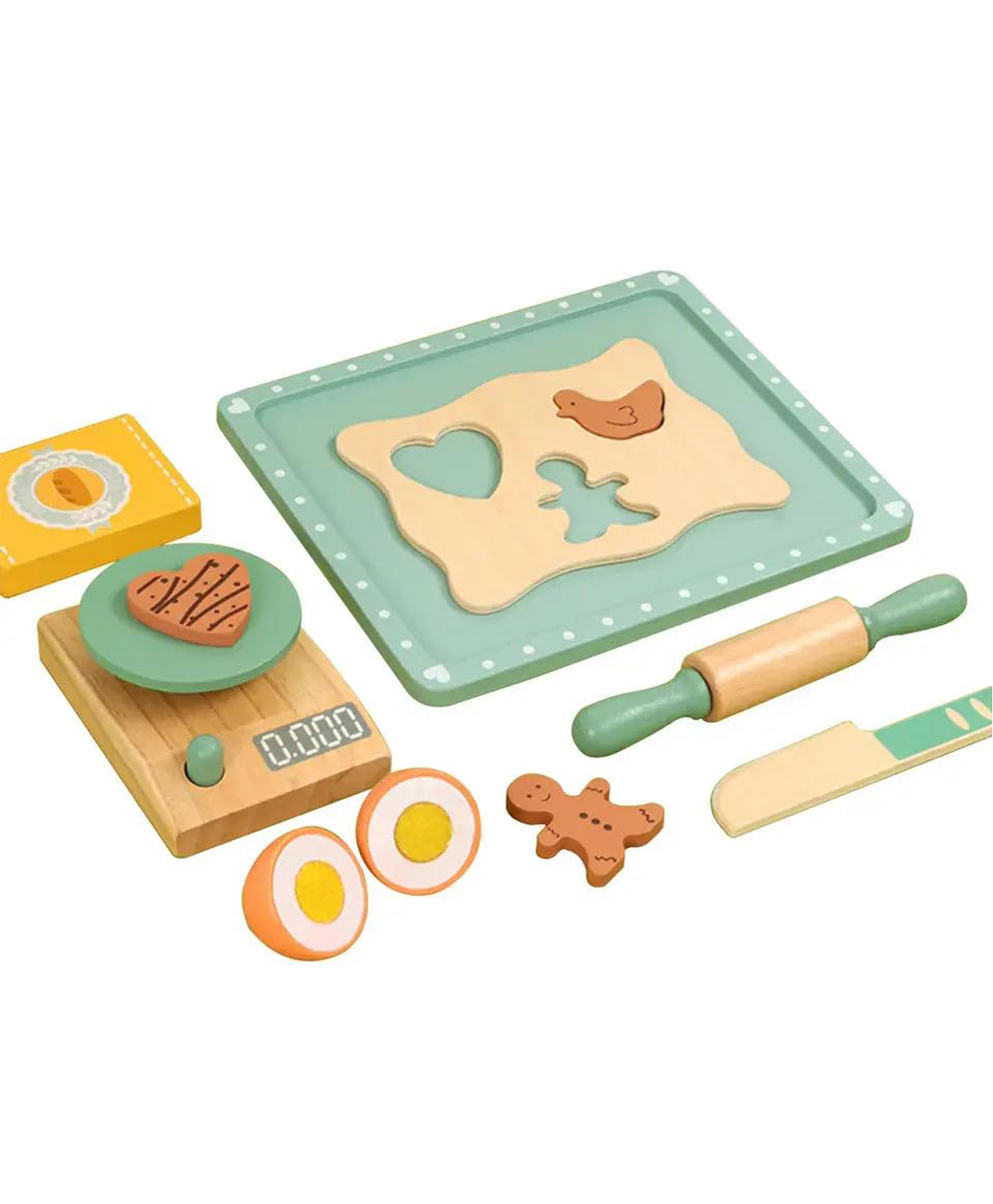 Eduspark My Little Cookie Maker Wooden kids Pretend Play Set - Multicolor-image-12