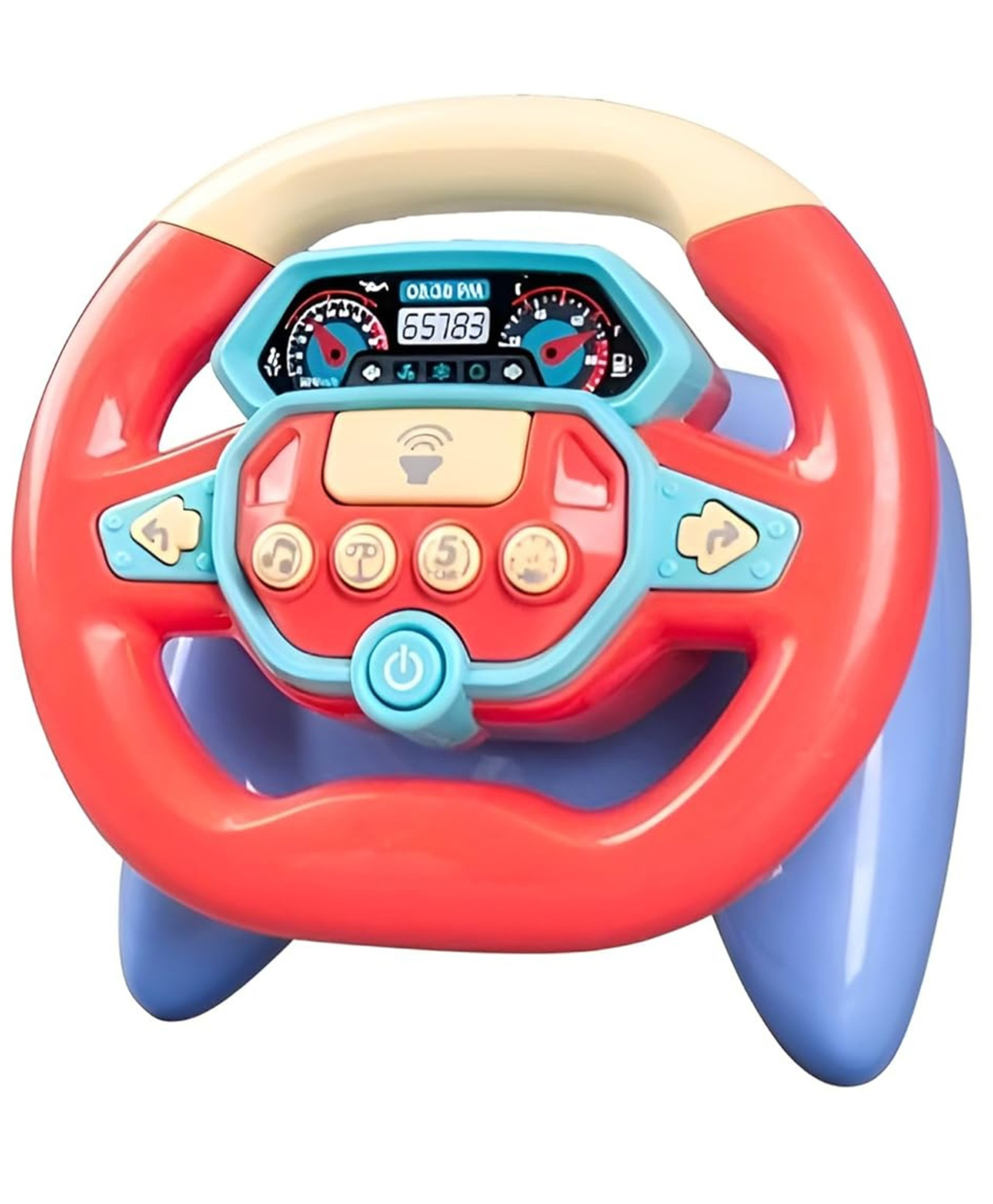 YAMAMA Musical Toys For Kids Multifunctional Steering Wheel Toys With Lights And Music Baby Turn And Learn Driver With Mini Steering Wheel Toys Early Learning Educational Kids Toys Driving Simulation Toy - (Pack of 1 - Color May Vary)-picture-22