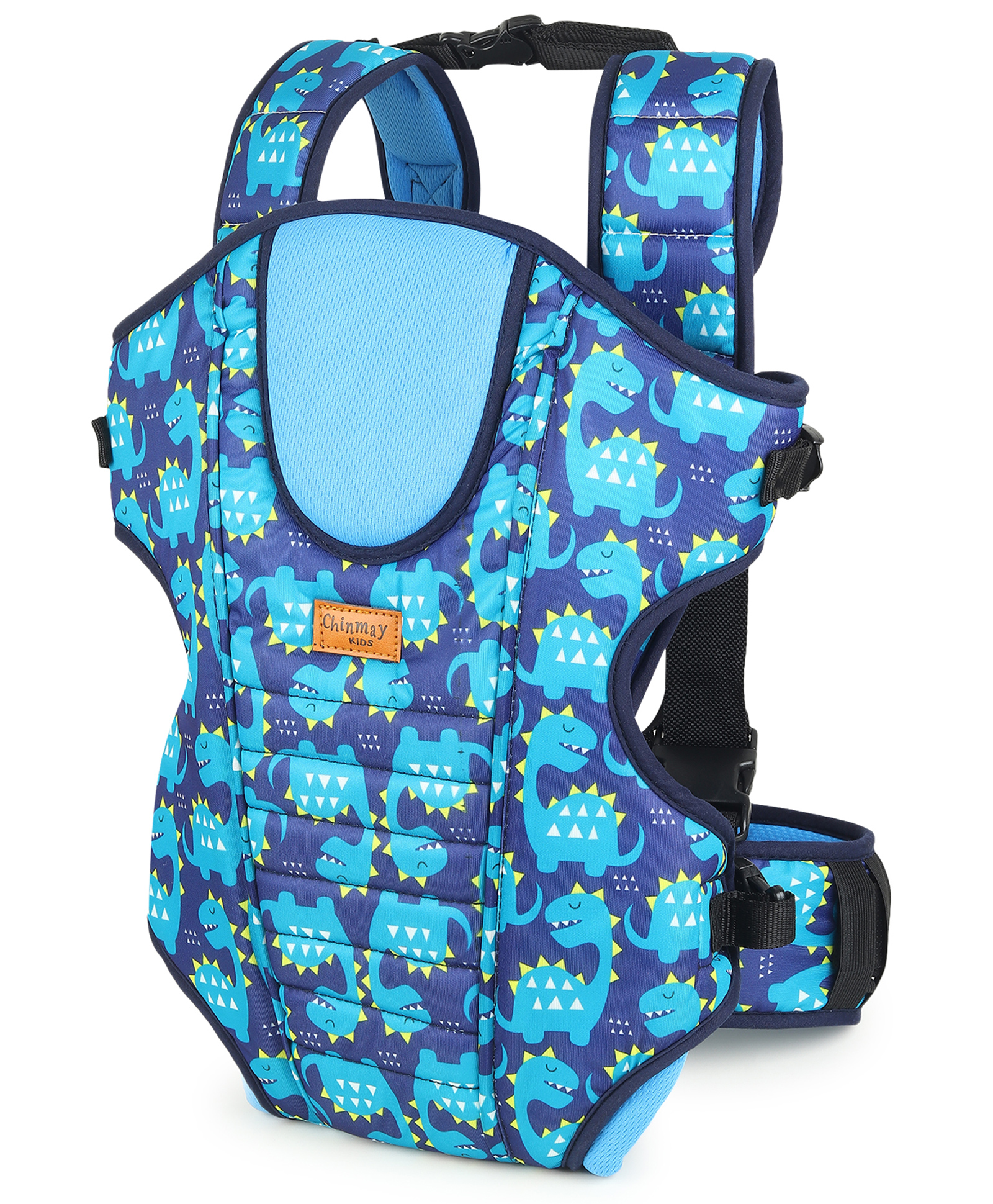 Chinmay Kids 3 Way Baby Carrier With Detachable Bib & Head Cushion Ergonomic Multi Functional Baby Carrier-image-13