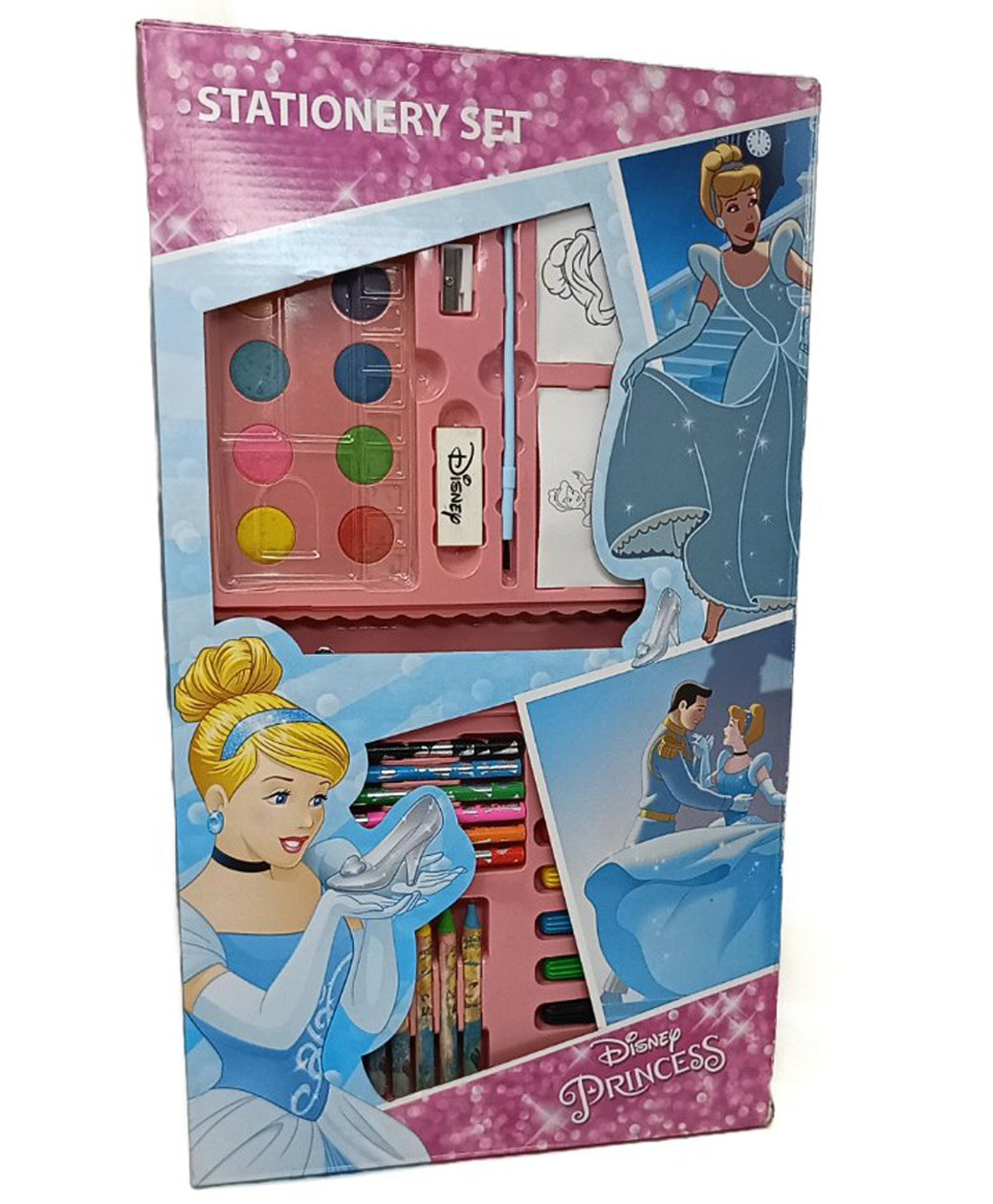 Disney Cinderella Stationery Set 36 Pieces Art & Craft Kit for Kids-picture-18