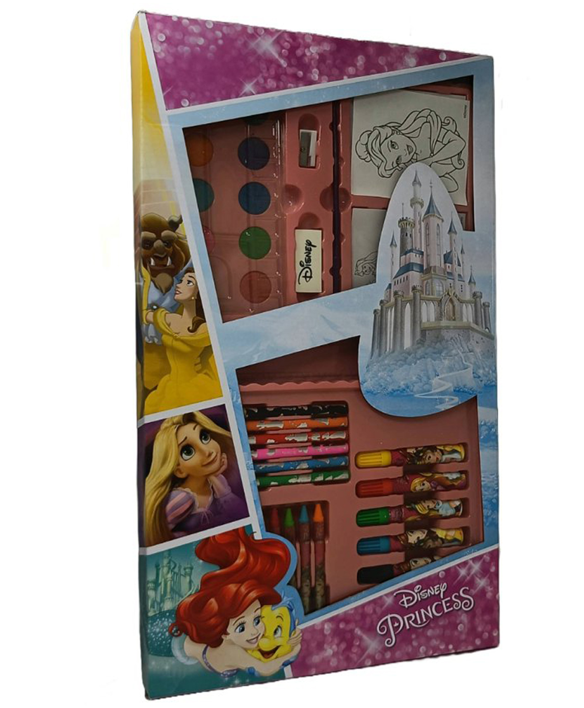 Disney Princess Stationery Set 36 Pieces Art & Craft Kit for Kids-image-11
