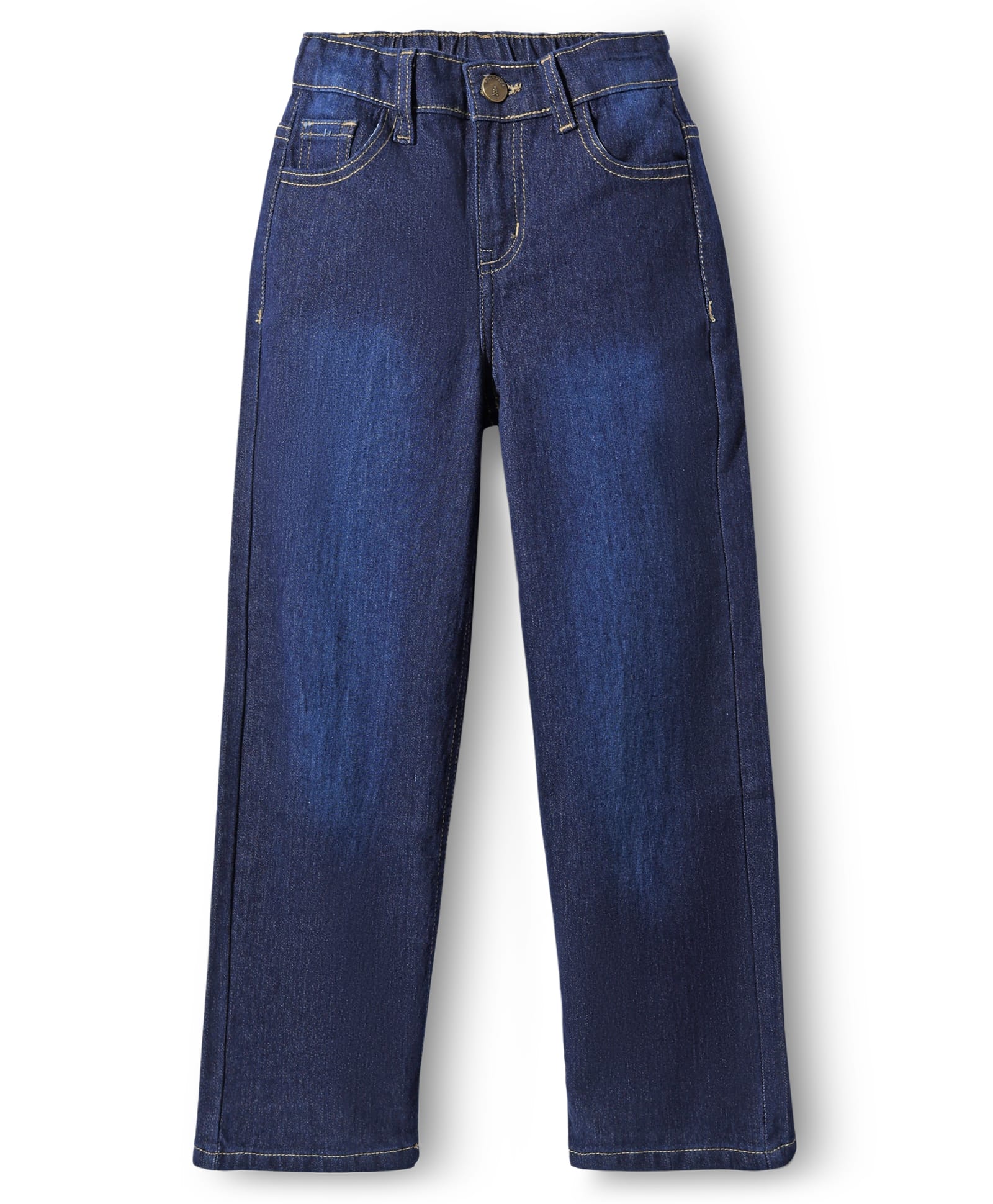 Pine Kids Denim Full Length Washed Jeans - Navy Blue-picture-33