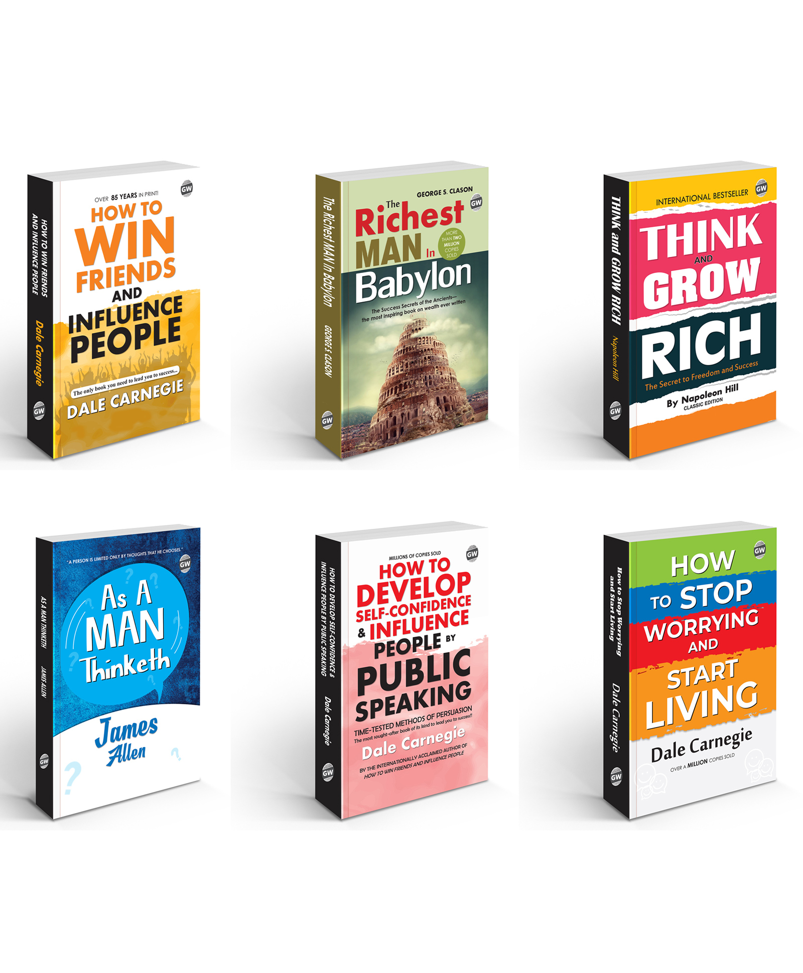 The Ultimate Success and Personal Growth Collection : Classic English Novel, Financial success and mindset books, Motivational Novel book | Combo of 6 Novels