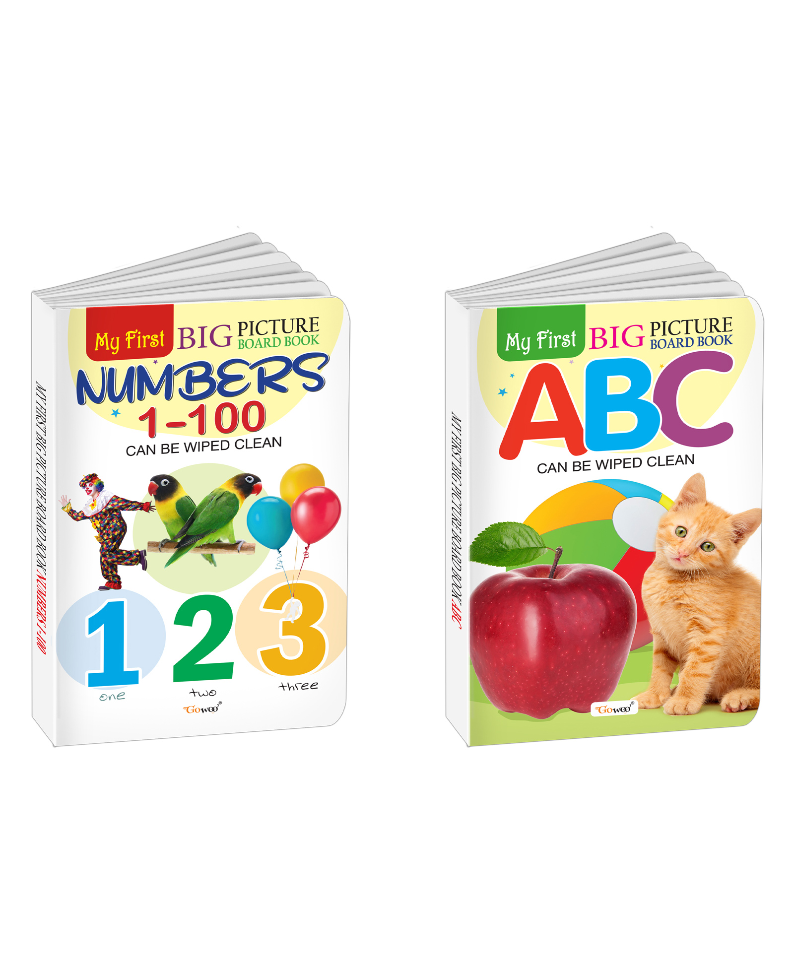 My First Big Picture Board Book ABC and Numbers 1-100 : Board books for toddlers, Toddler learning board book , Early learning picture books | Pack of 2 board books - 32 Pages-image-14