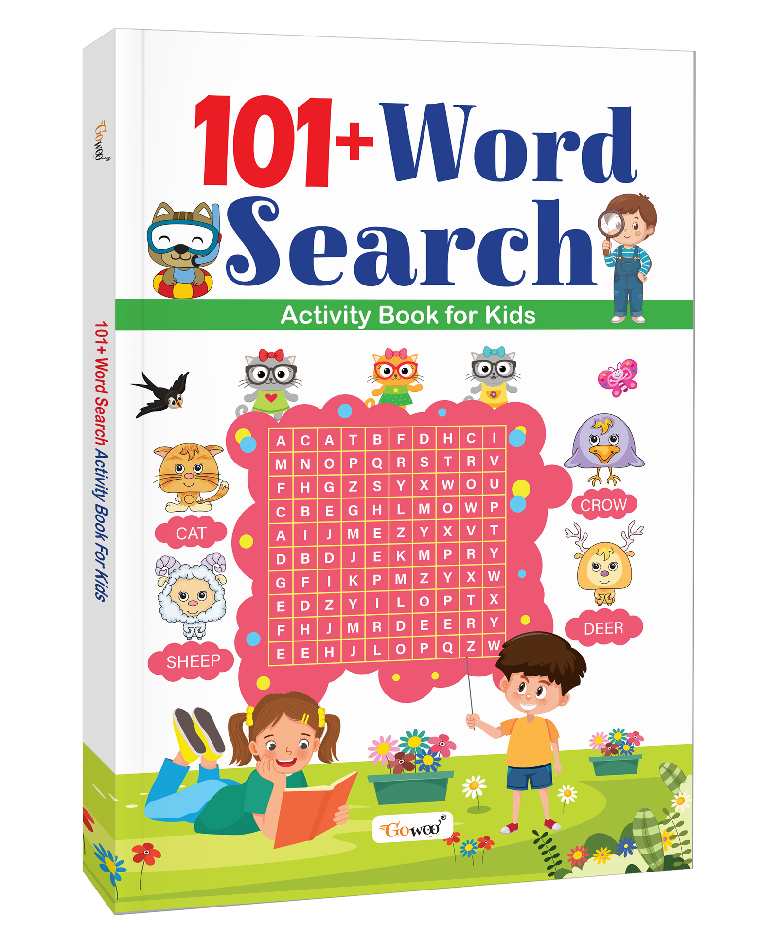 101+ Word Search Activity Book for Kids : Children's Learning Book , Interactive Learning Book , Fun Activity Book , Educational Puzzles for Kids - English-image-5