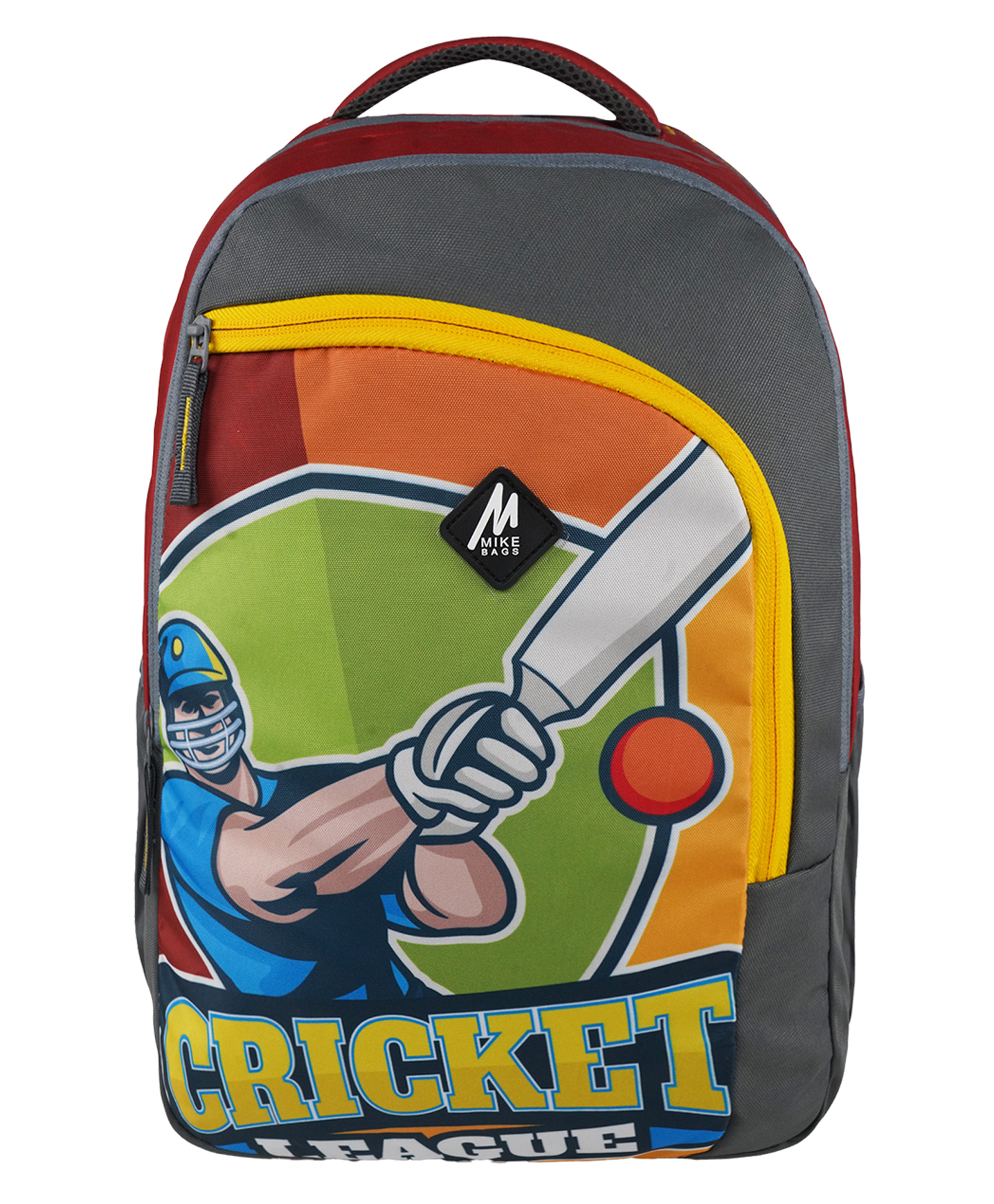 Mike Bags Spark Laptop 29L Backpack Rust & Grey - height 19 Inches-image-15