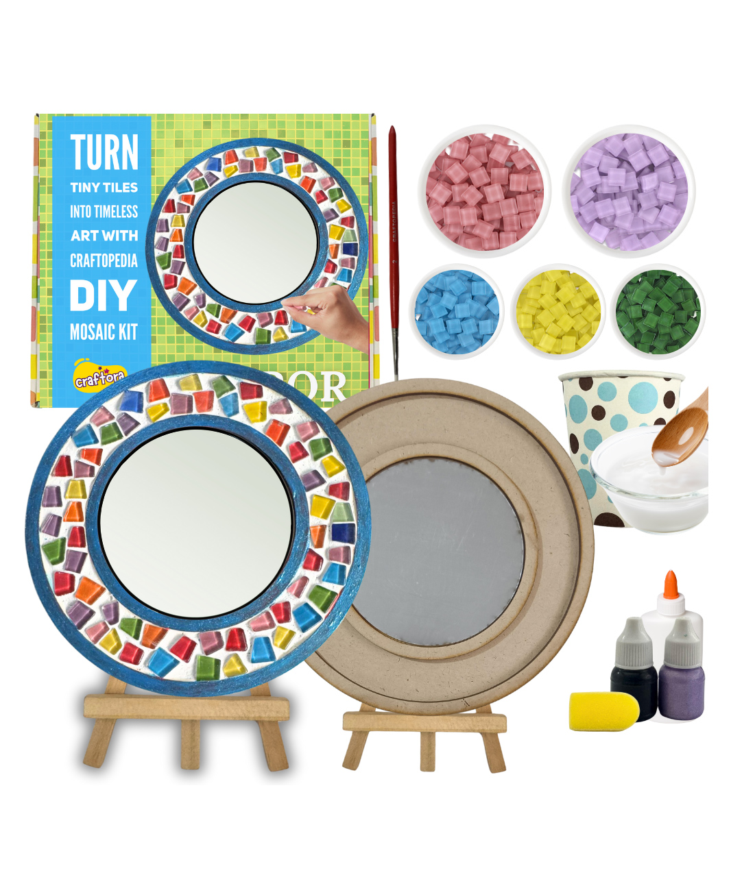 Craftopedia DIY Mosaic Art Kit - Mirror-picture-25