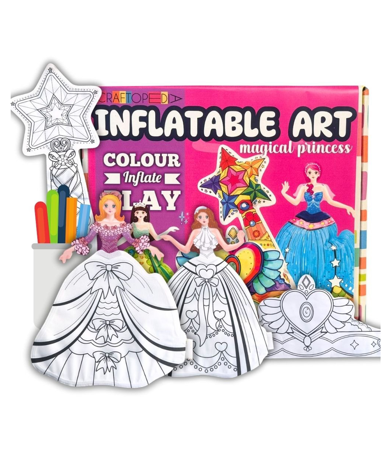 Craftopedia Magical Princess Inflatable art and craft kit-picture-26