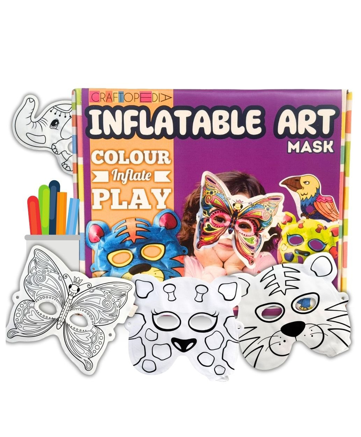 Craftopedia Mask Inflatable Art and Craft Kit-picture-27