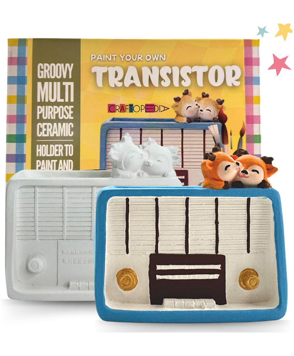 Craftopedia Lets Paint Retro Transistor - Assorted color-picture-10