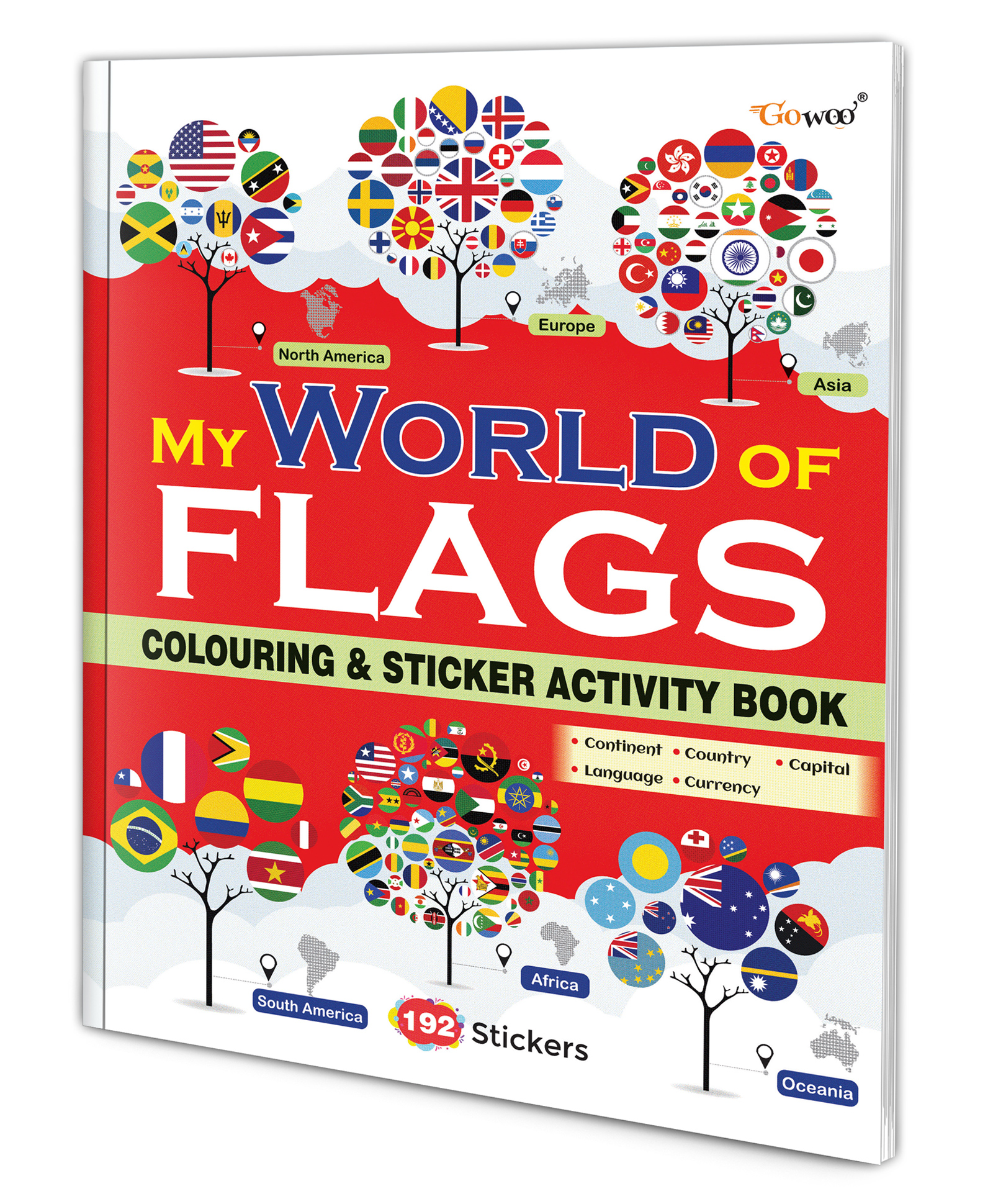 My World Of Flags Sticker Colouring Activity Book - English-image-20